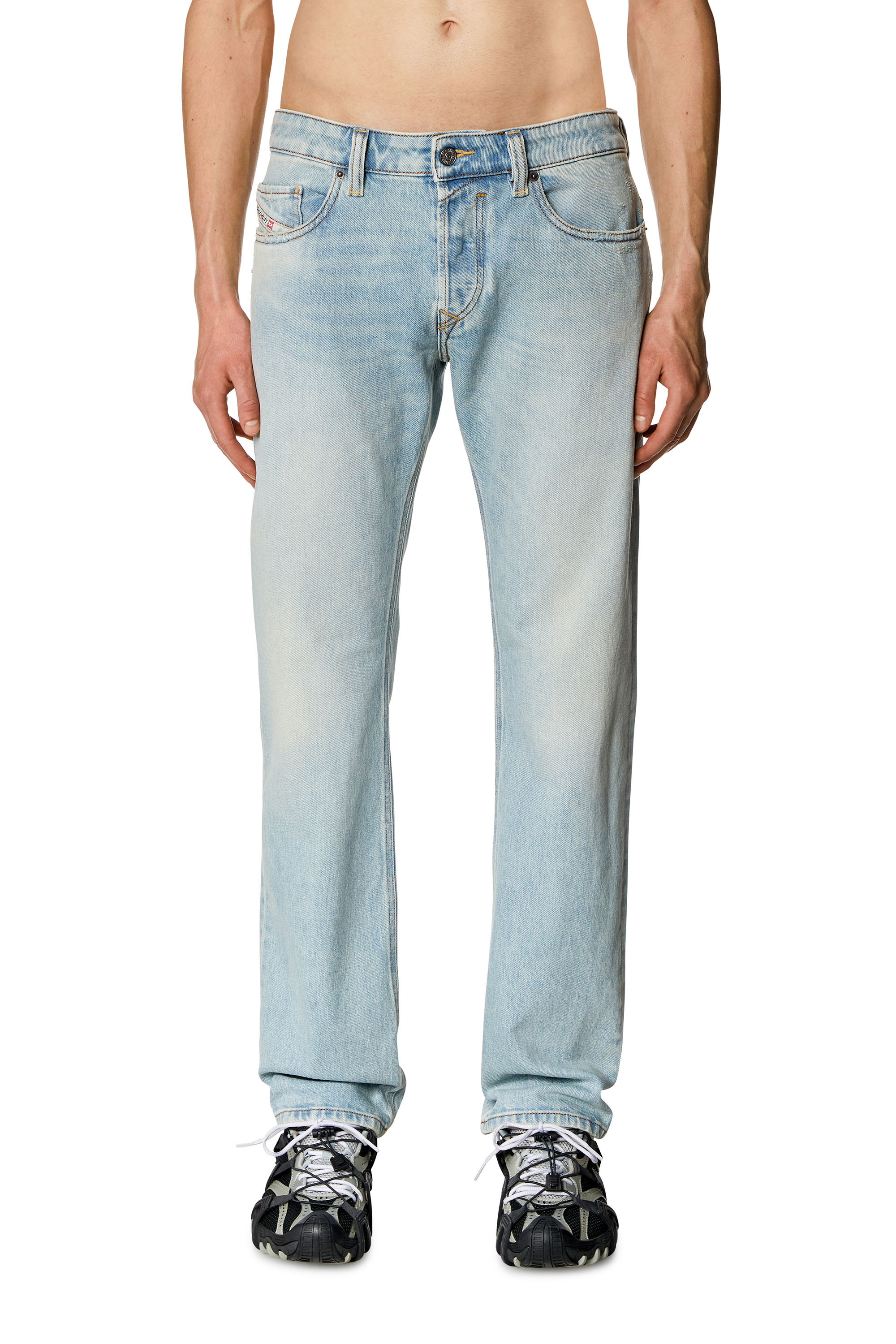 Regular Jeans Safado 09H41, Light Blue Diesel - Man's Regular Jeans Safado 09H41, Light Blue - 3