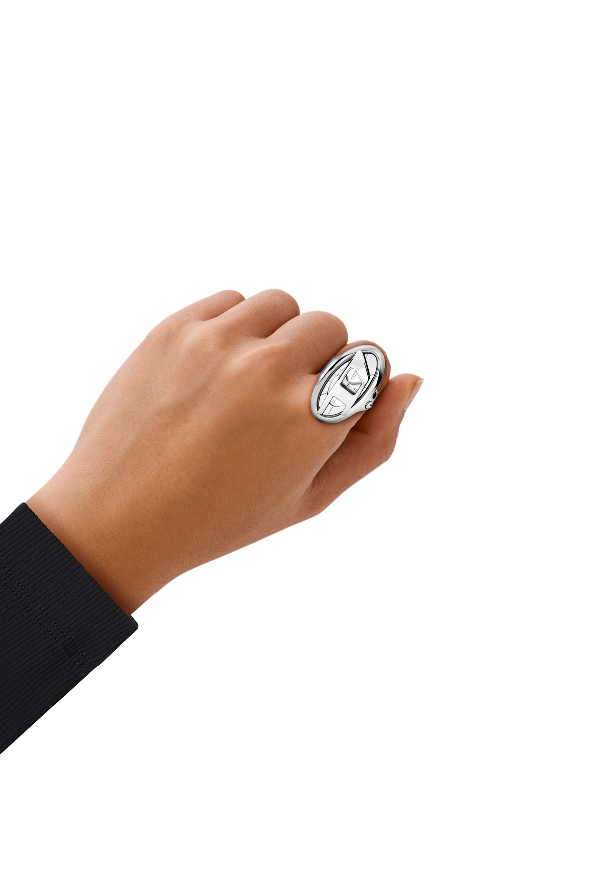 Women's D-Era stainless steel ring watch | Silver | Diesel Women's D-Era stainless steel ring watch | Silver | Diesel