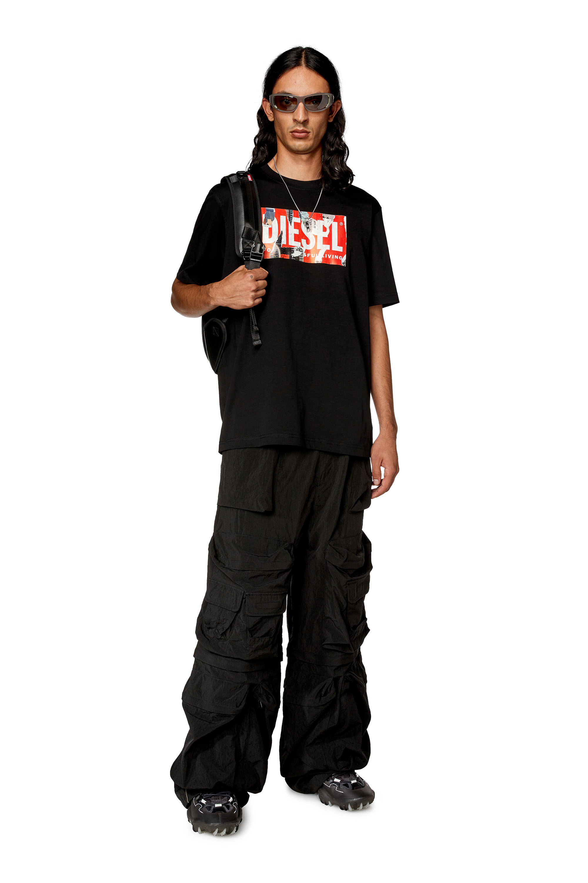 Diesel - T-JUST-L13, Black - Image 2
