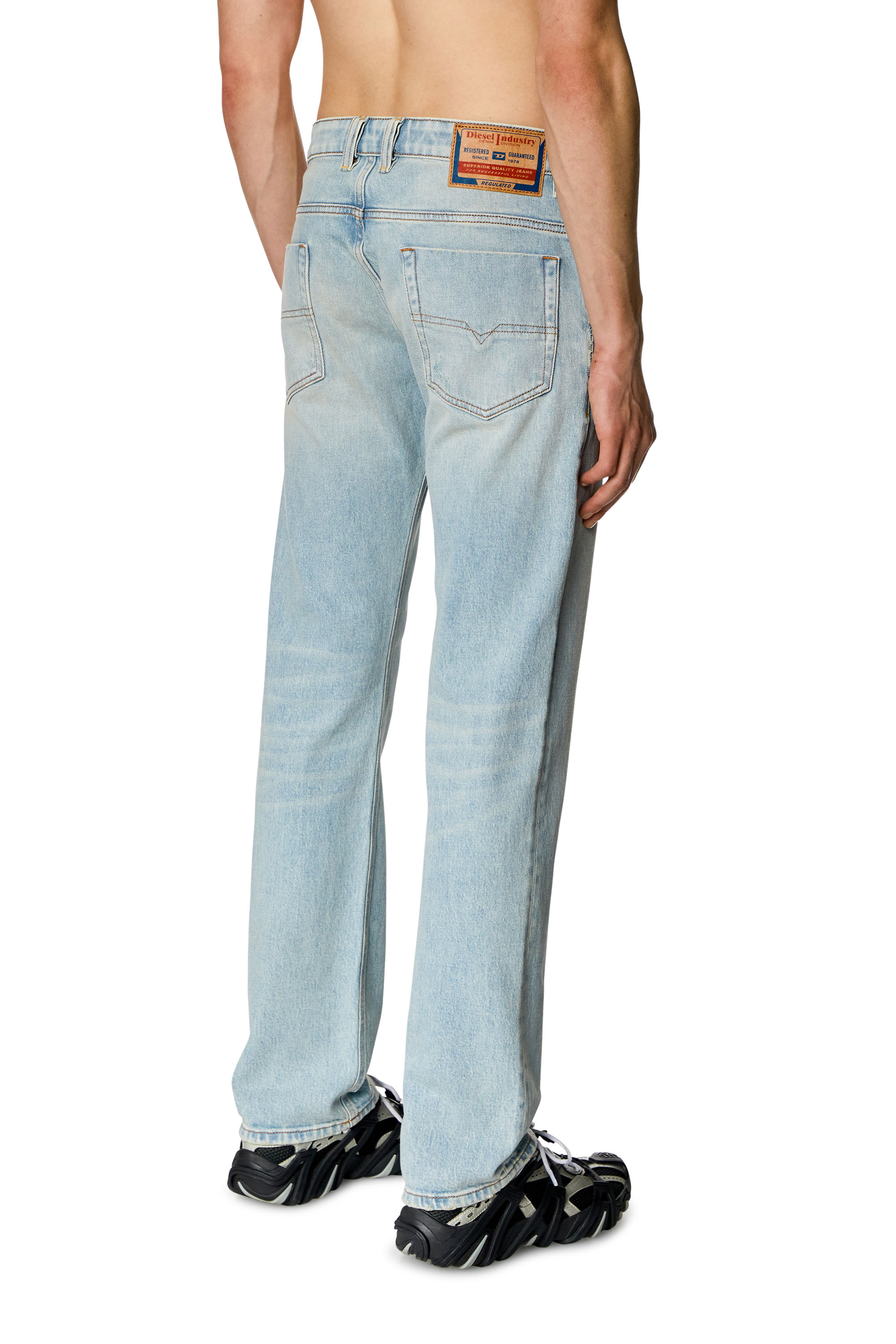 Regular Jeans Safado 09H41, Light Blue Diesel - Man's Regular Jeans Safado 09H41, Light Blue - 4