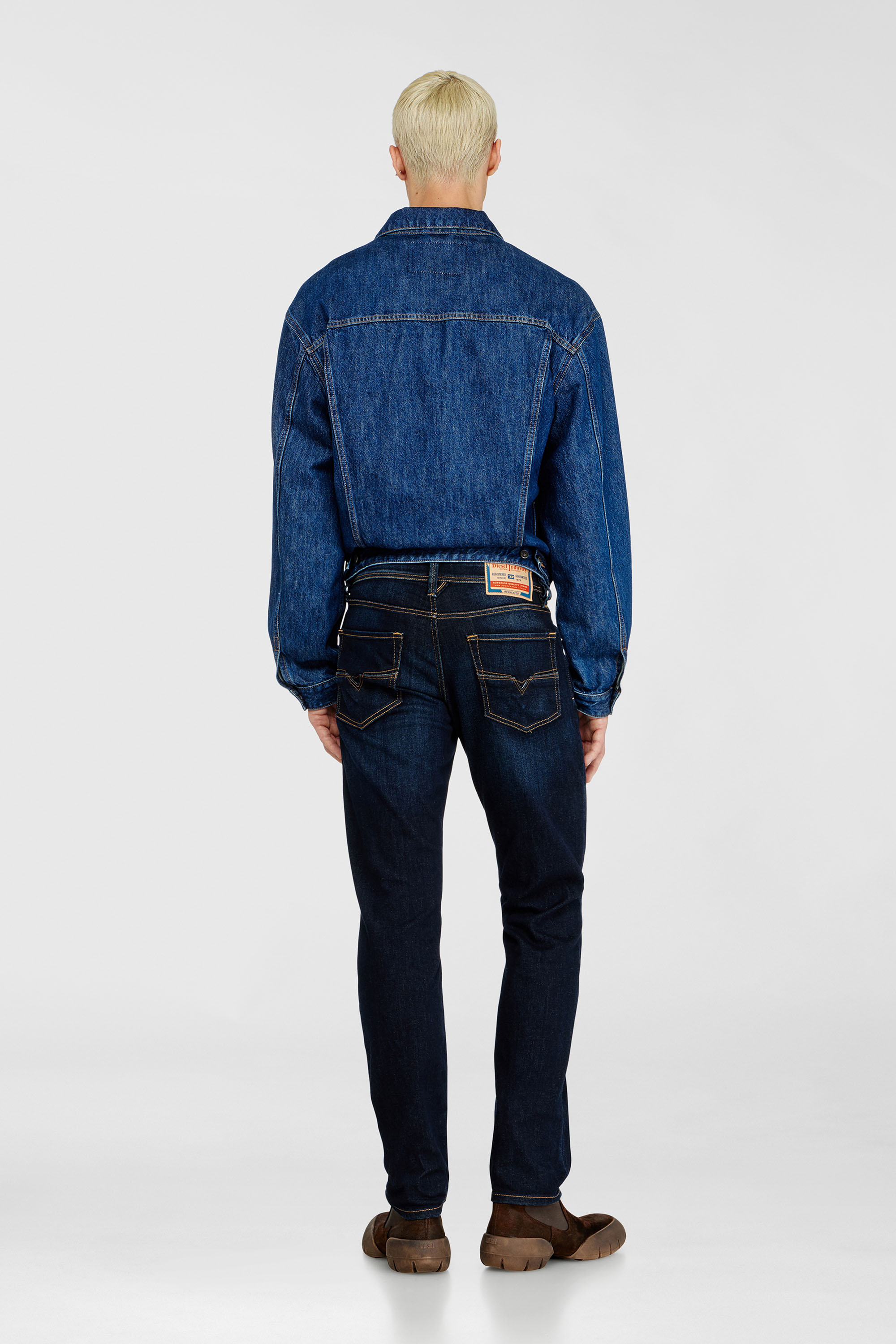 Diesel - Man's Regular Jeans 1986 Larkee-Beex 09Q15, Dark Blue - 3