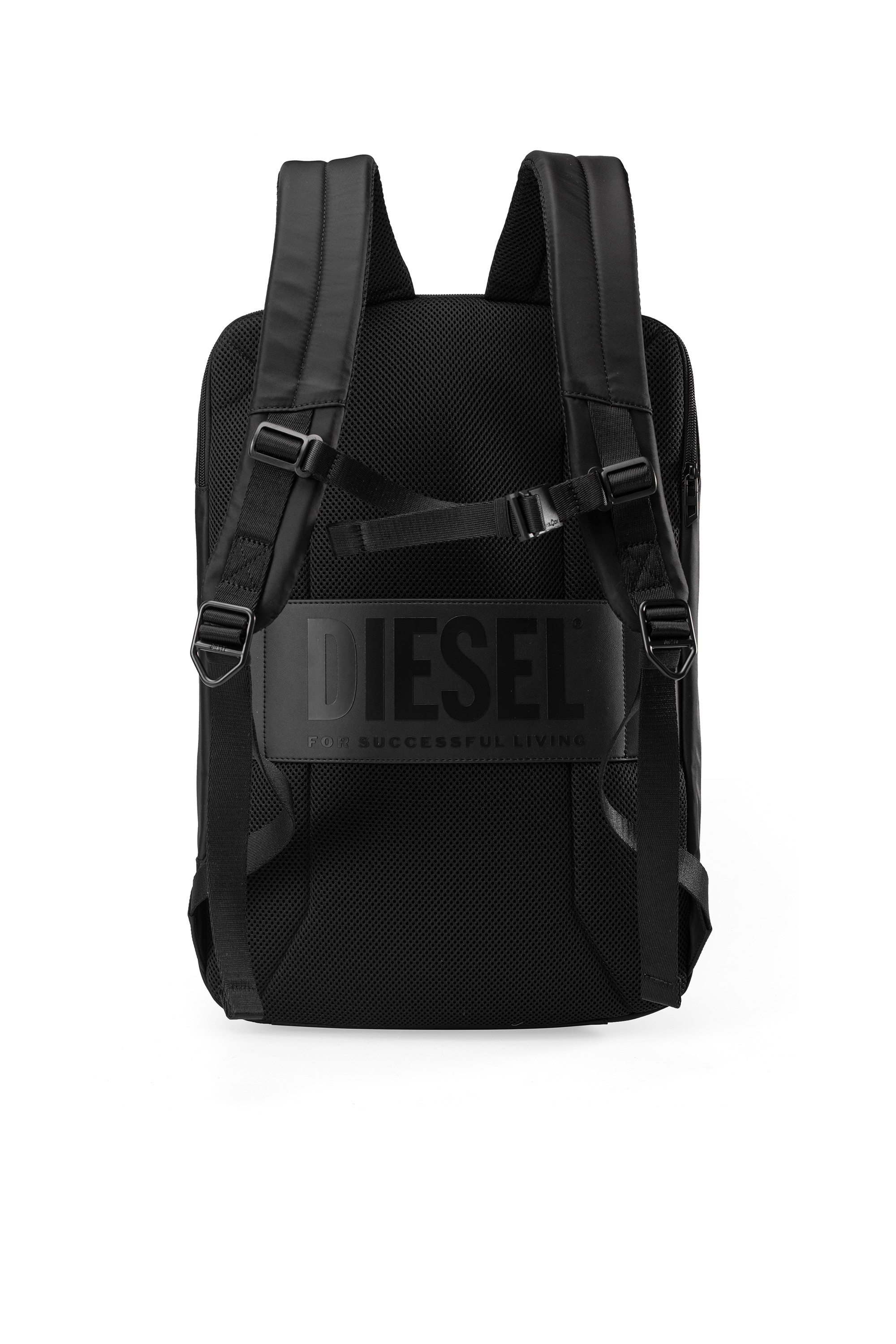 Diesel - DIESEL PC STRONG IMAGE BACKPACK- DSB005, Unisex's Rugged travel backpack in Black - 2