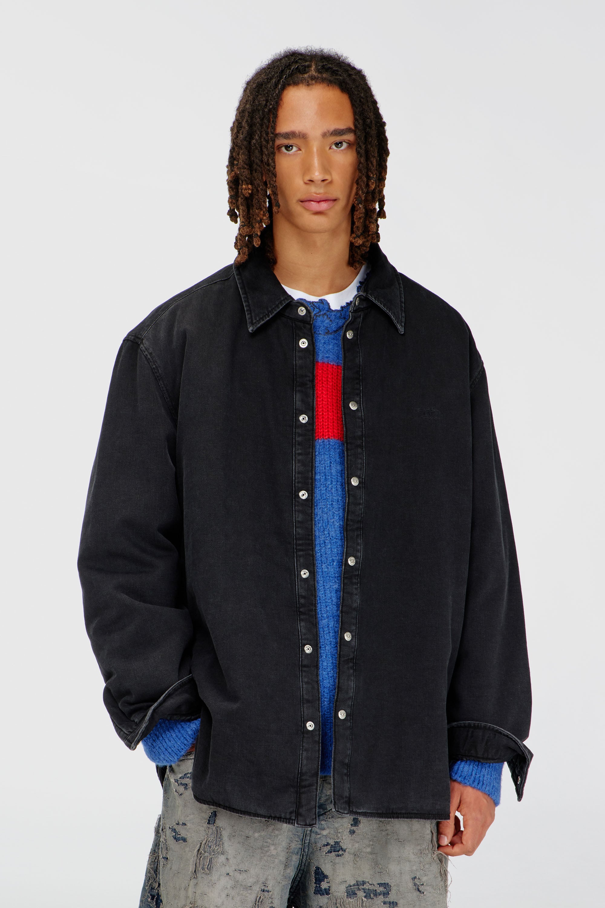 Men's Jeans Jackets: Trucker, Vest, Trench, with Teddy | Diesel®.