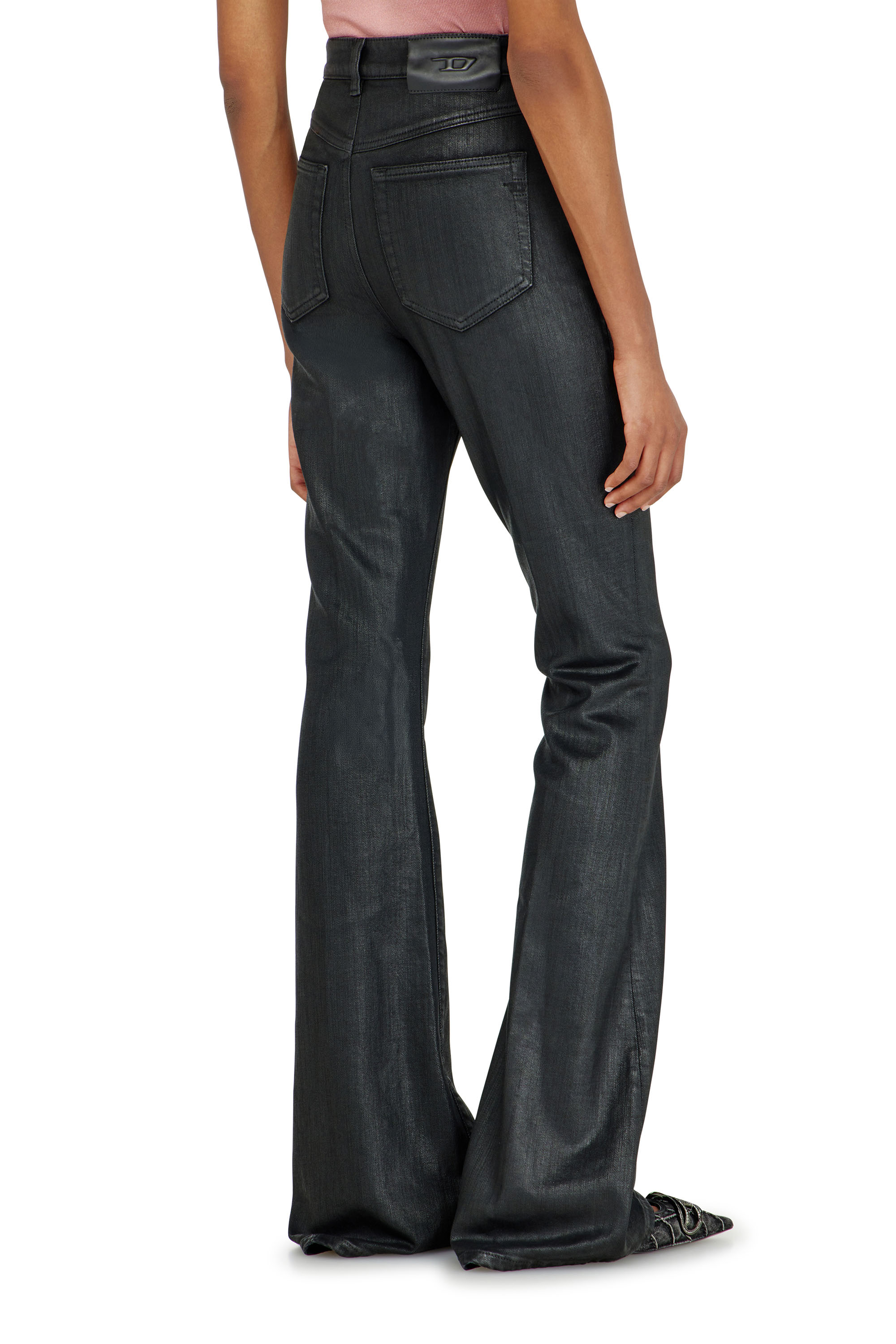 Diesel - Woman's Bootcut Jeans 1973 D-Partt 09P78, Black/Dark grey - 5