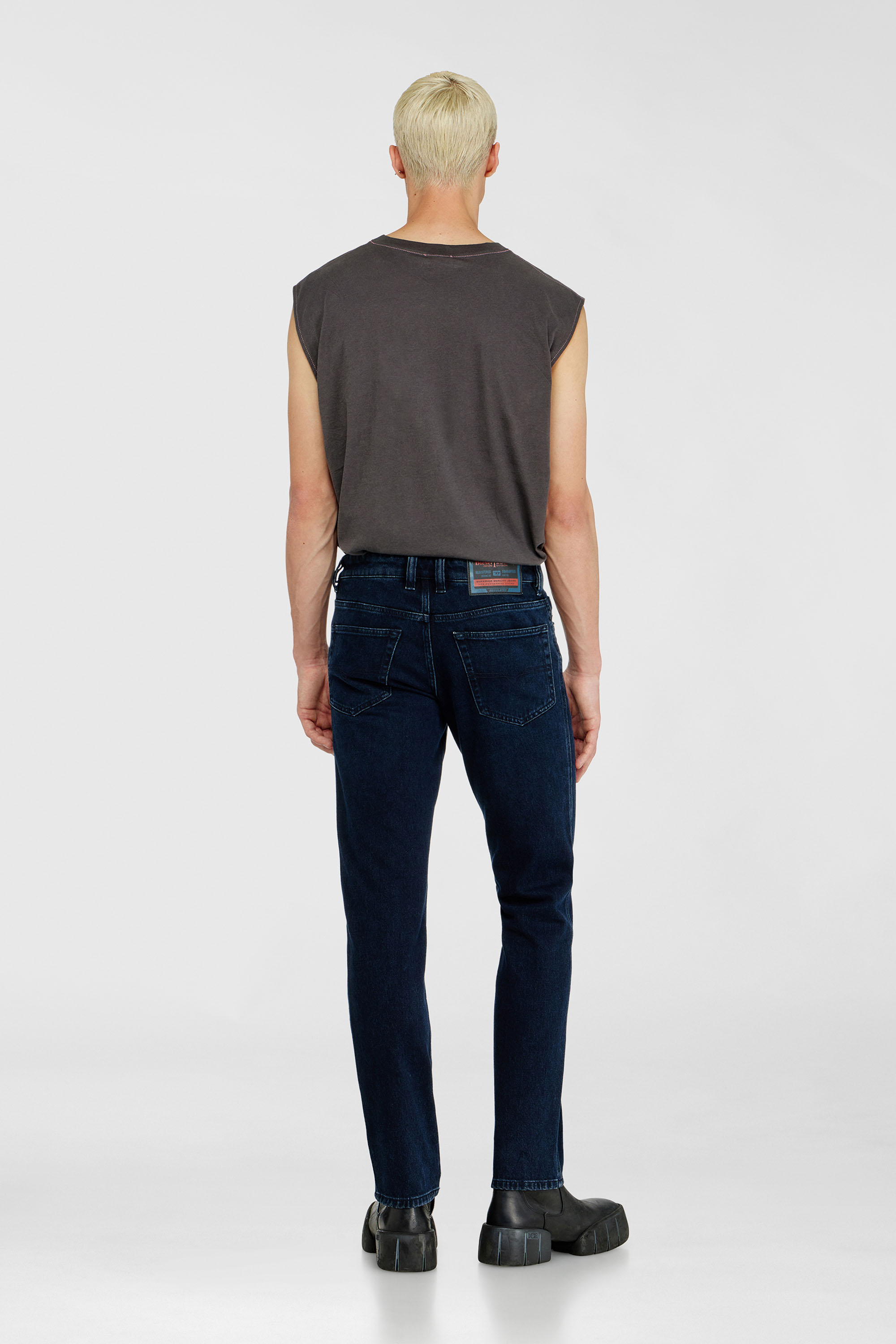 Diesel - Man's Slim Jeans 1993 D-Vyl 0KBBJ, Dark Blue - 3