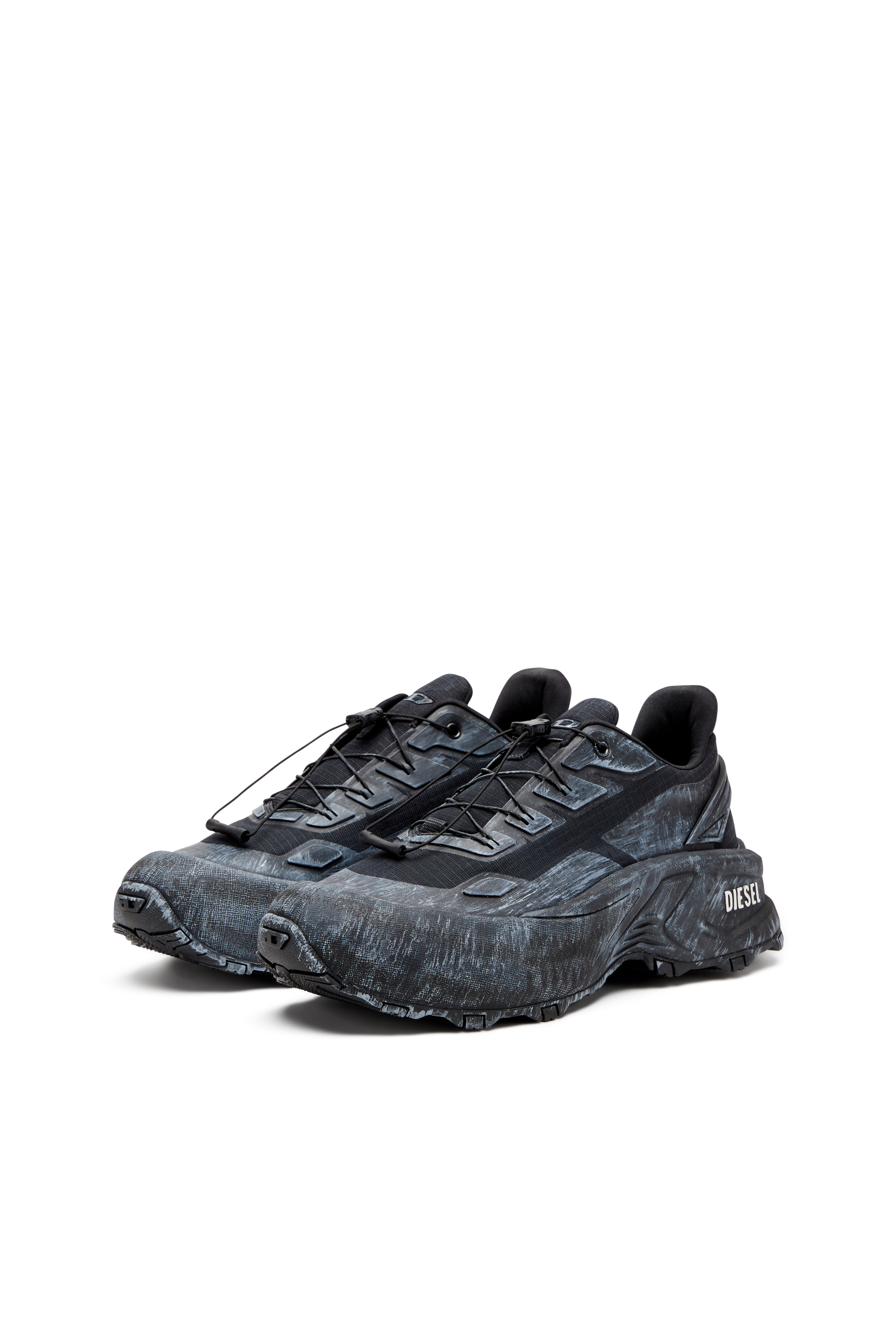 Diesel - D-CAGE RUNNER, Man's Cage sneaker in Black - 8