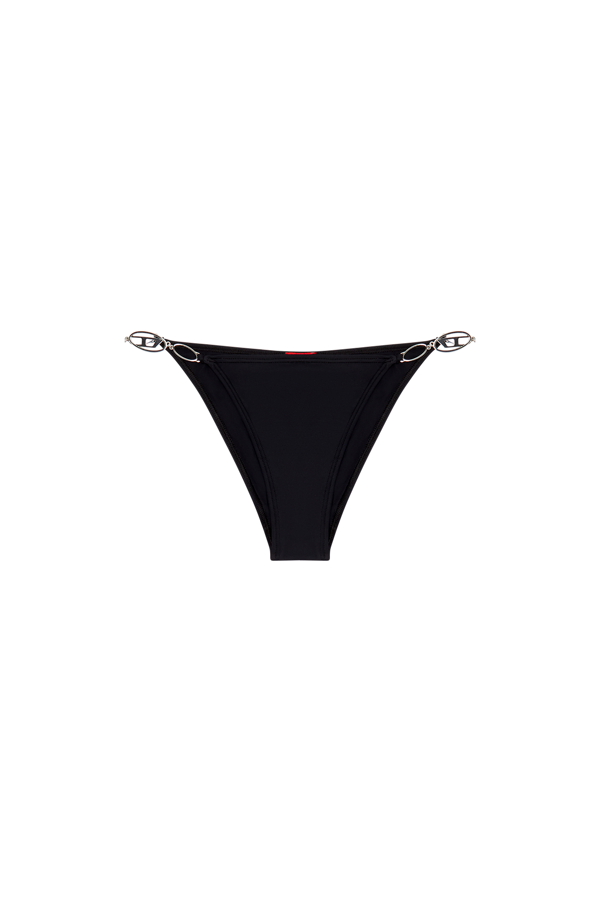 Diesel - BFPN-IRINA, Woman's Bikini briefs with Oval D plaques in Black - 4
