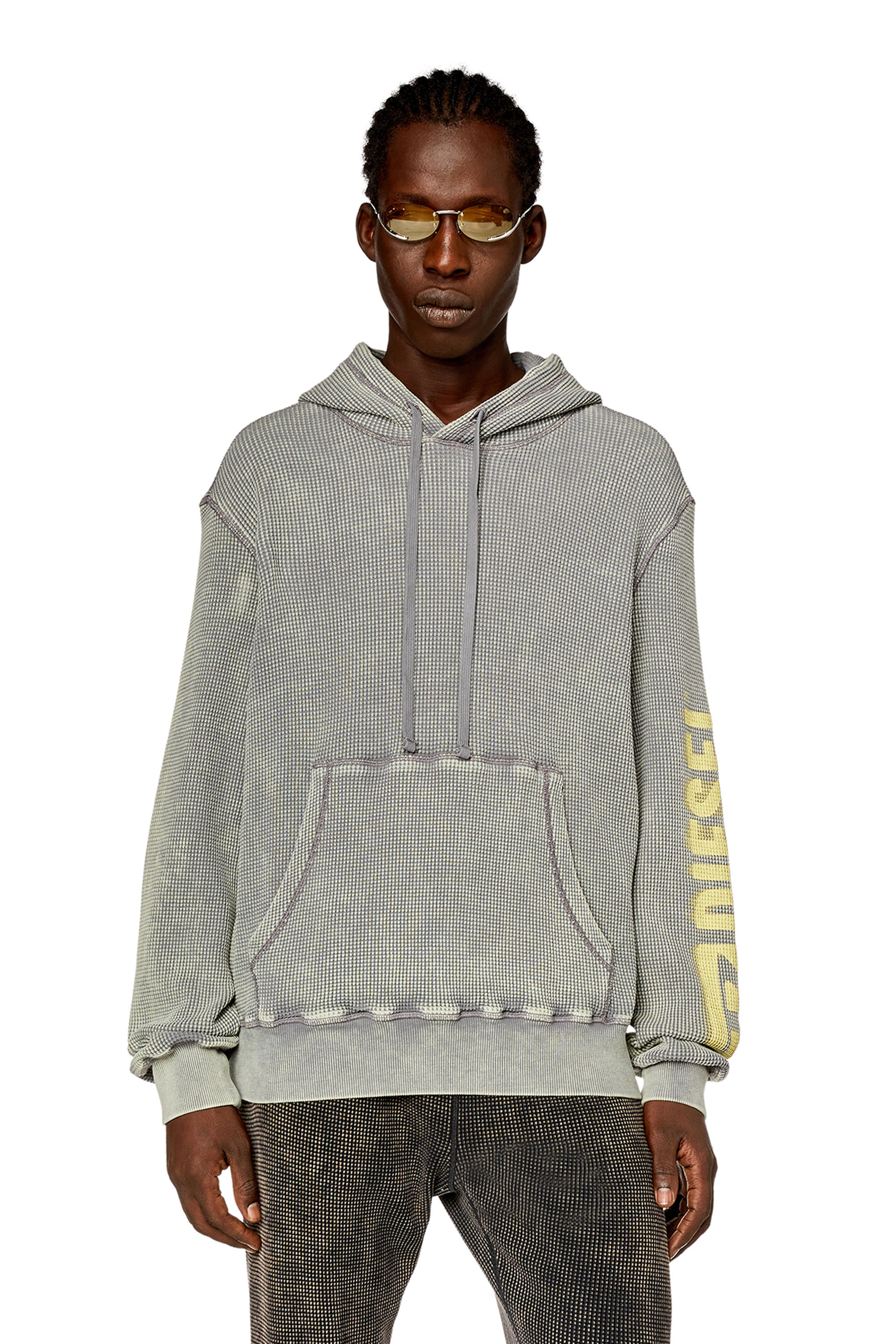 Diesel - S-GINAFY-HOOD, Grey - Image 1