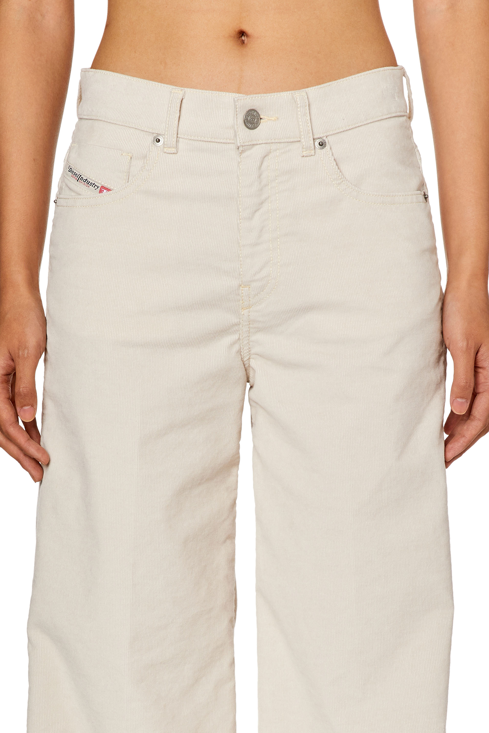 Diesel - Bootcut and Flare Jeans 1978 D-Akemi 068JG, White - Image 3