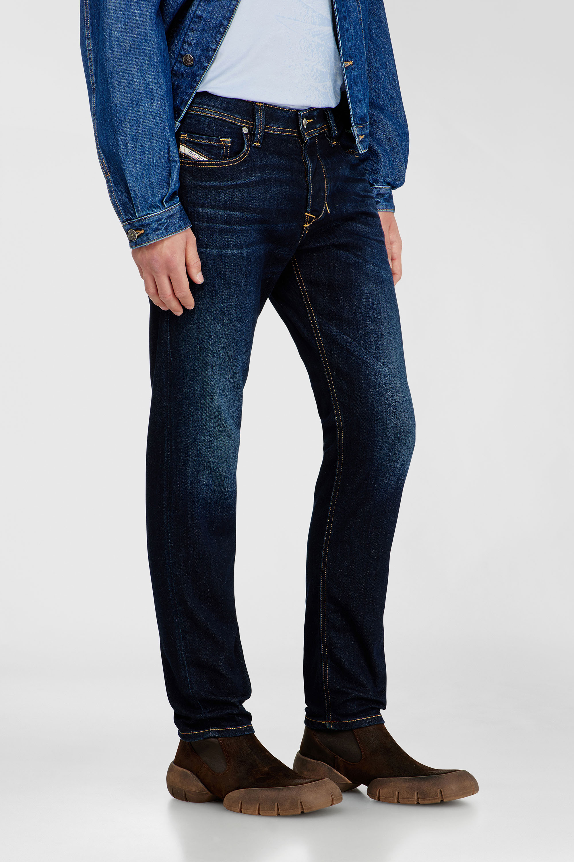 Diesel - Man's Regular Jeans 1986 Larkee-Beex 09Q15, Dark Blue - 7