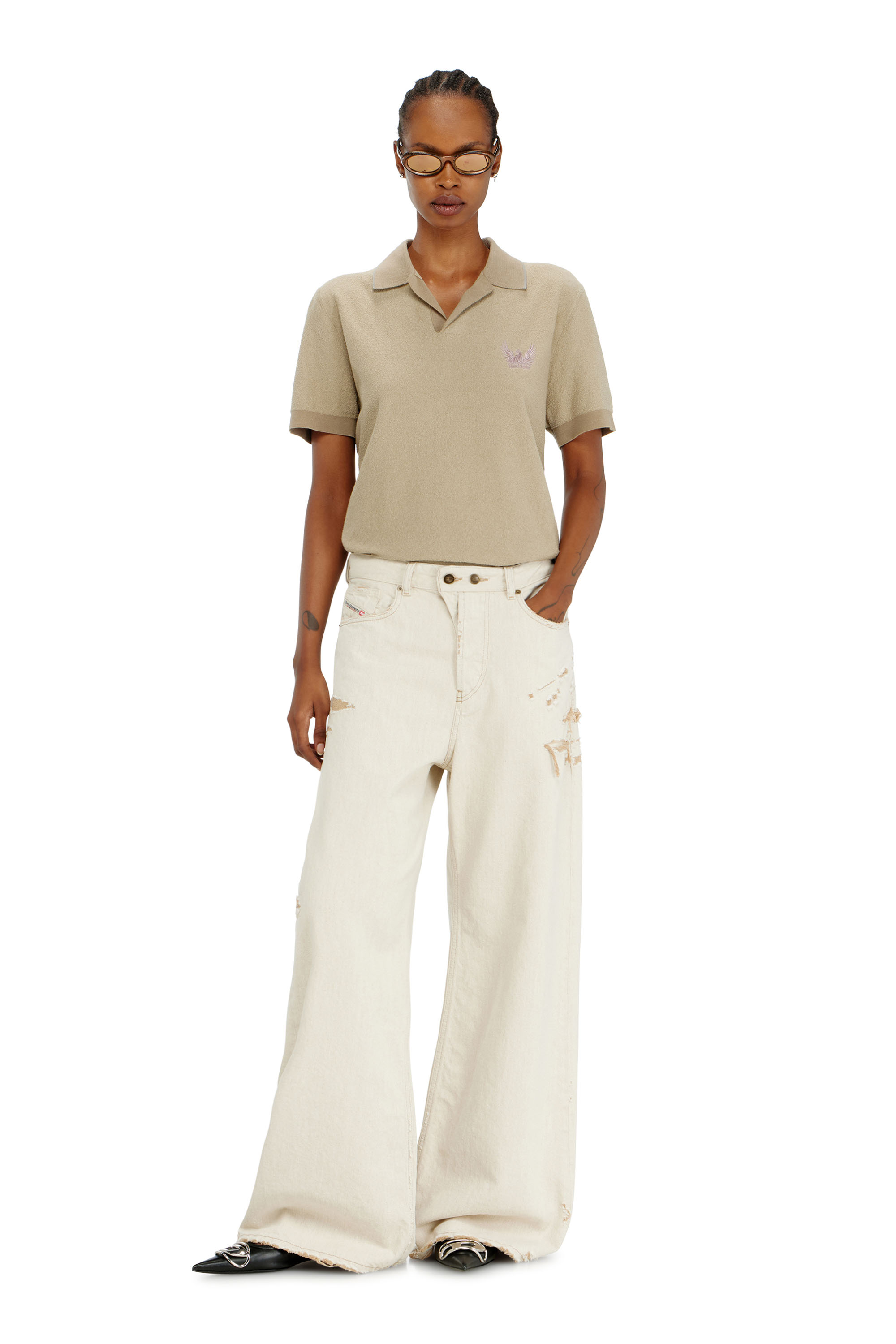 Diesel - Woman's Relaxed Jeans 1996 D-Sire 09P89, null - 1