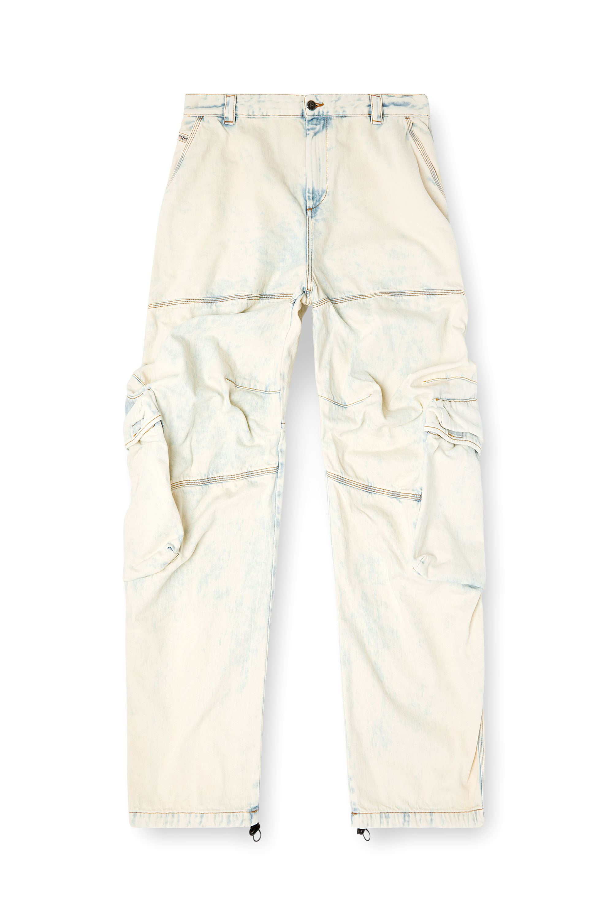 Diesel - Man's Relaxed Jeans D-Arne 0CBCV, Light Blue - 5