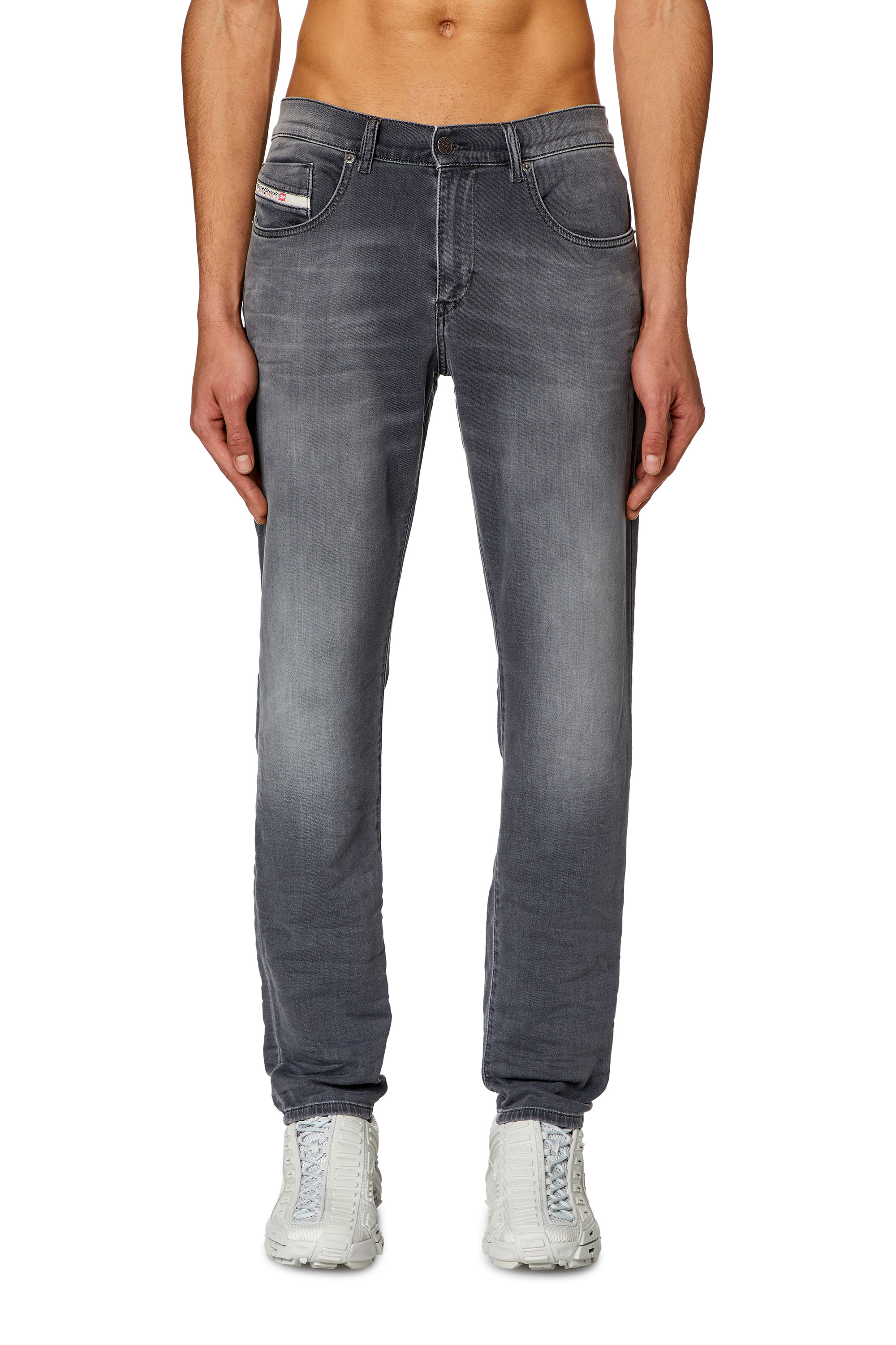 Diesel - Man's Slim 2060 D-Strukt Joggjeans® 068HS, Grey - 2