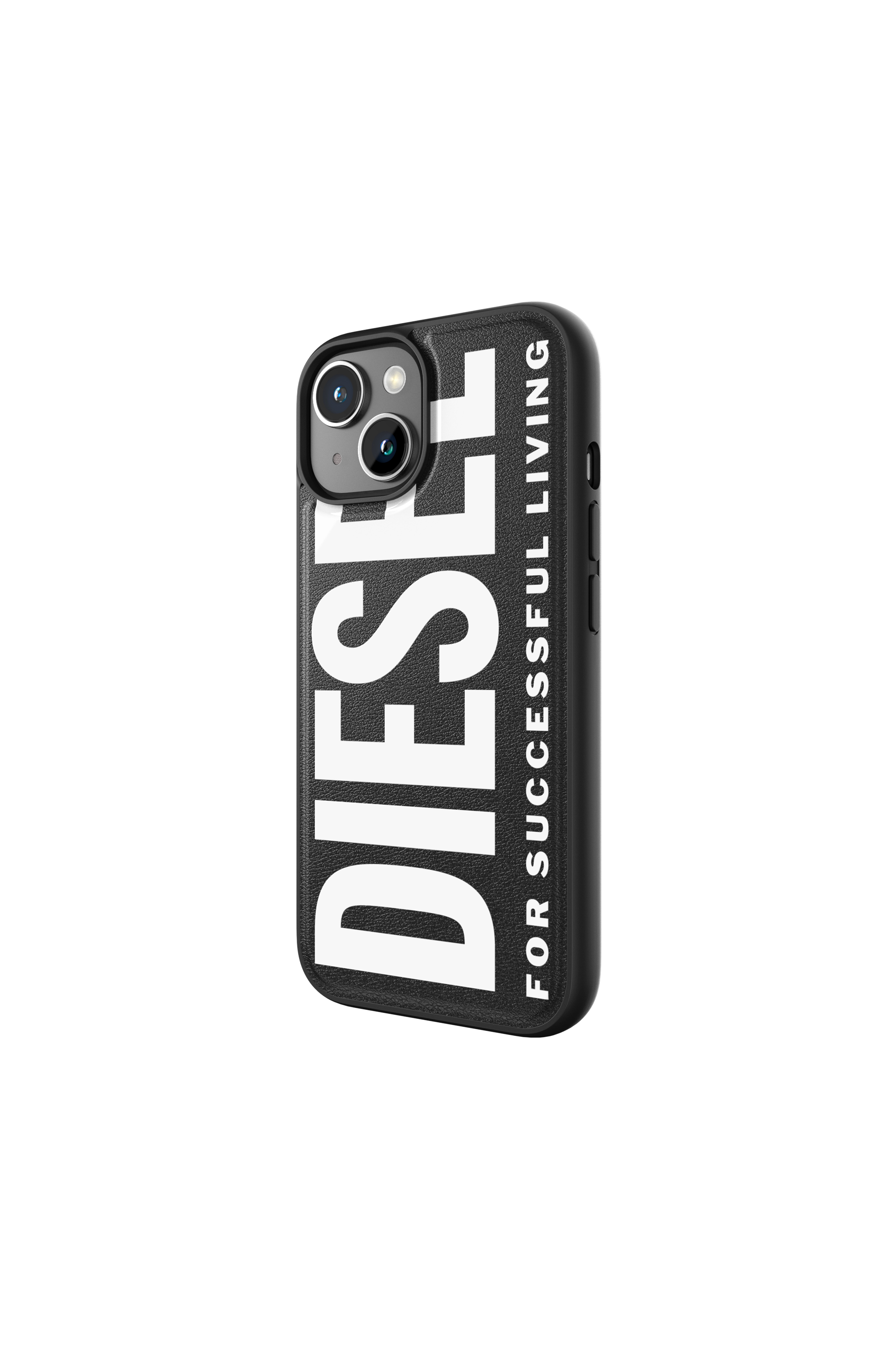 Diesel - 54165 MOULDED CASE, Unisex's Moulded case cover iP15 in Black - 4