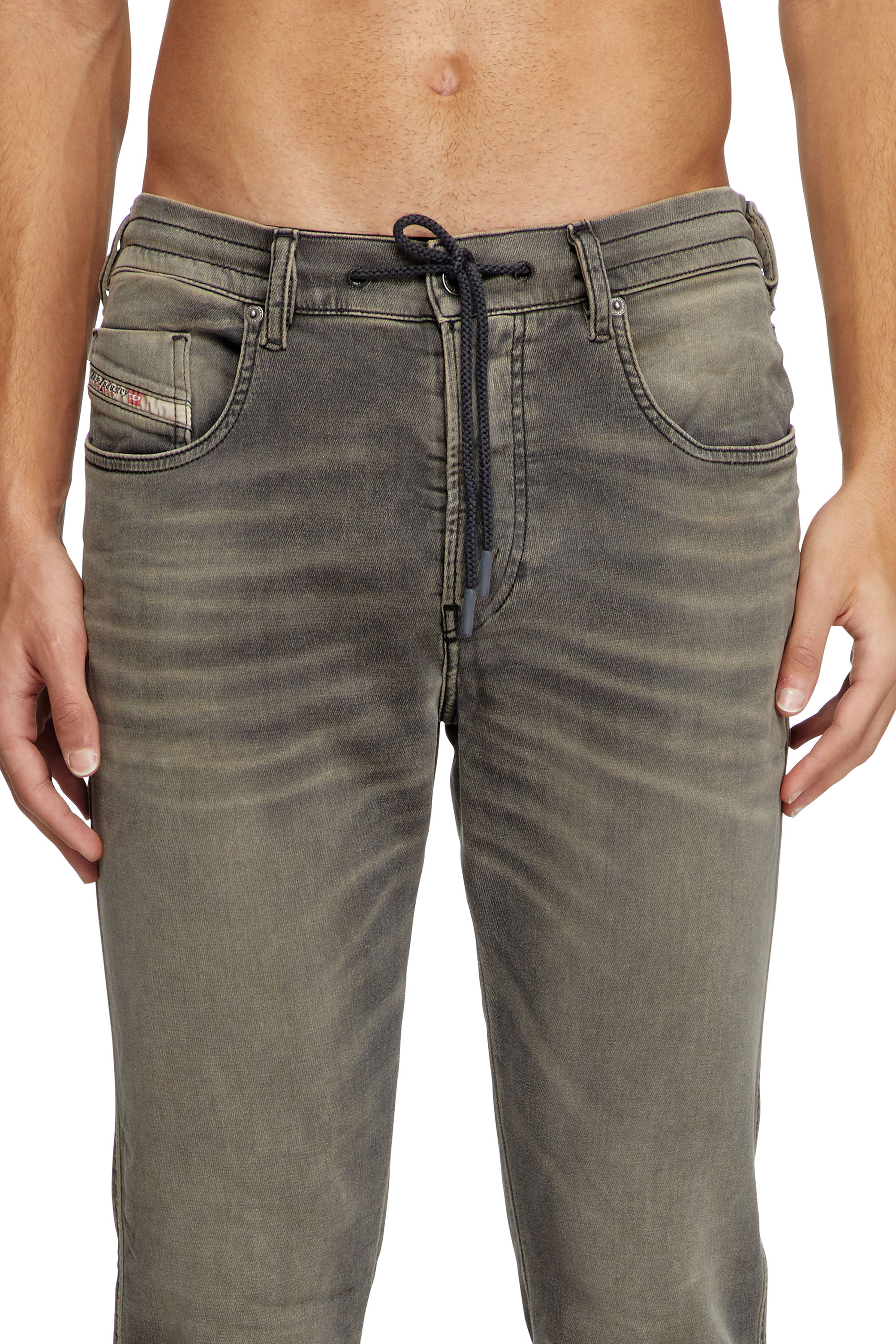 Diesel - Man's Slim 2060 D-Strukt Joggjeans® 068PD, Light Grey - 5