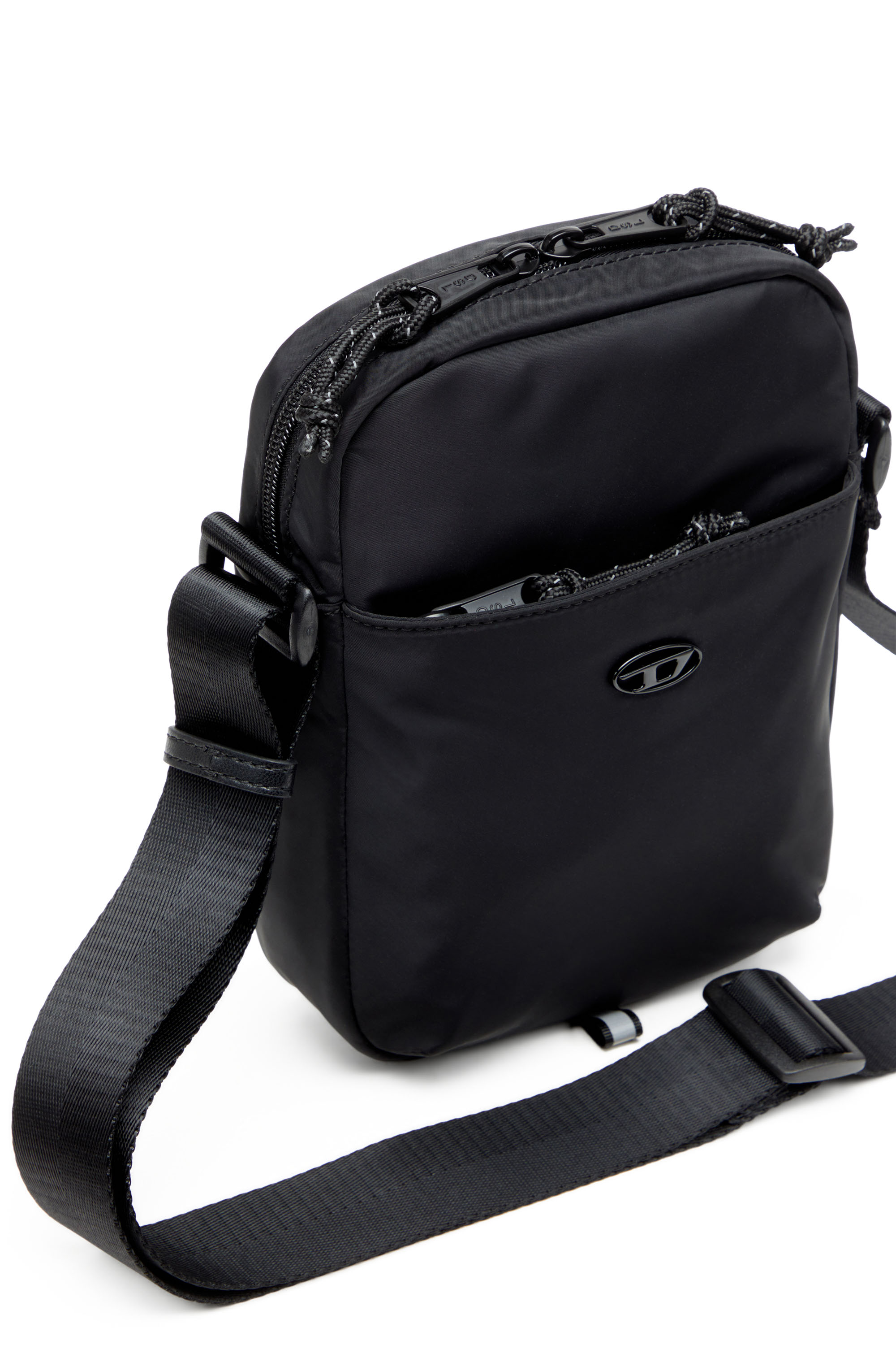 Diesel - D-PACK CROSSBODY X, Man's Crossbody bag in tech fabric in Black - 5