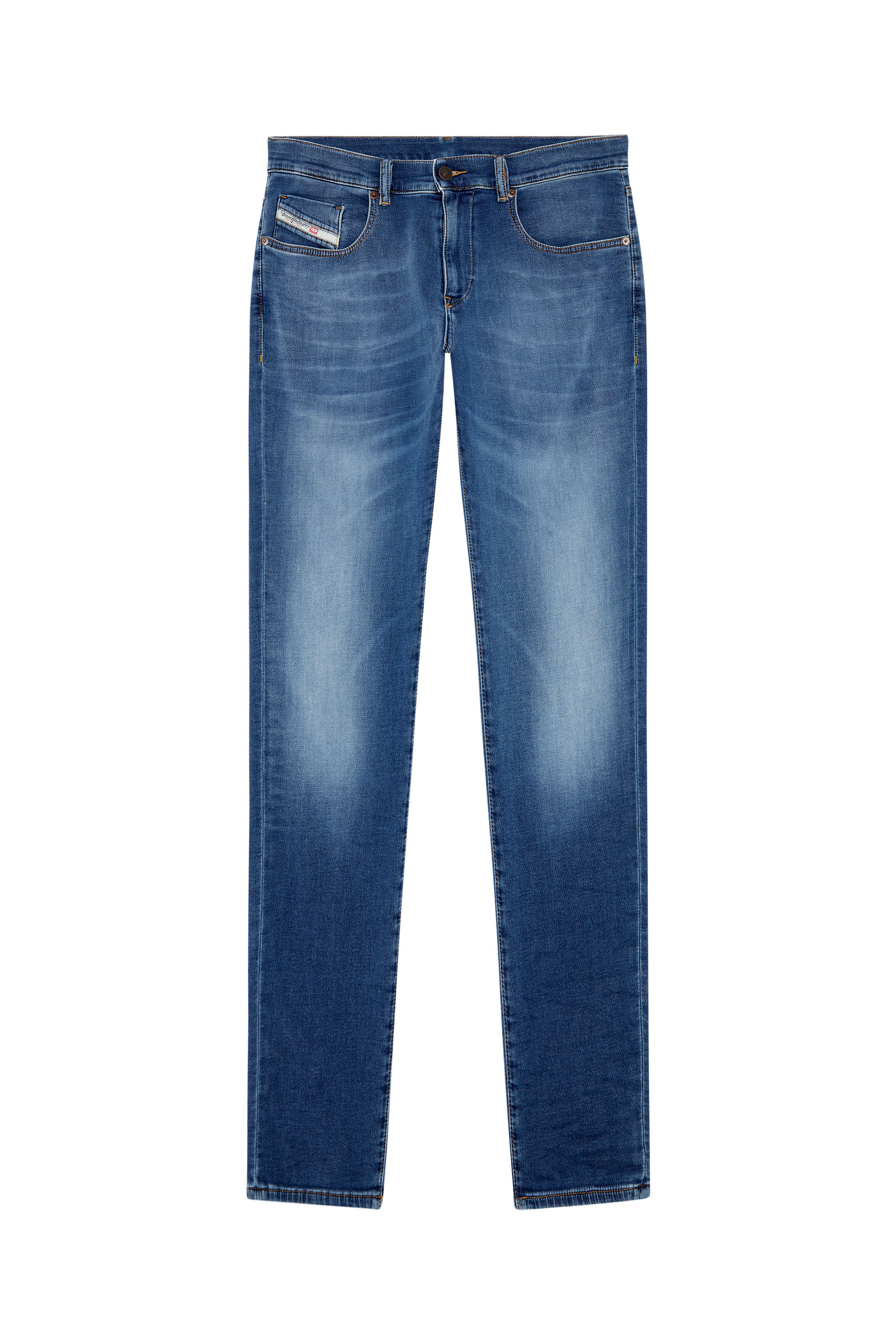 Slim 2060 D-Strukt Joggjeans® 068HY, Medium blue Diesel - Man's Slim 2060 D-Strukt Joggjeans® 068HY, Medium blue - 1