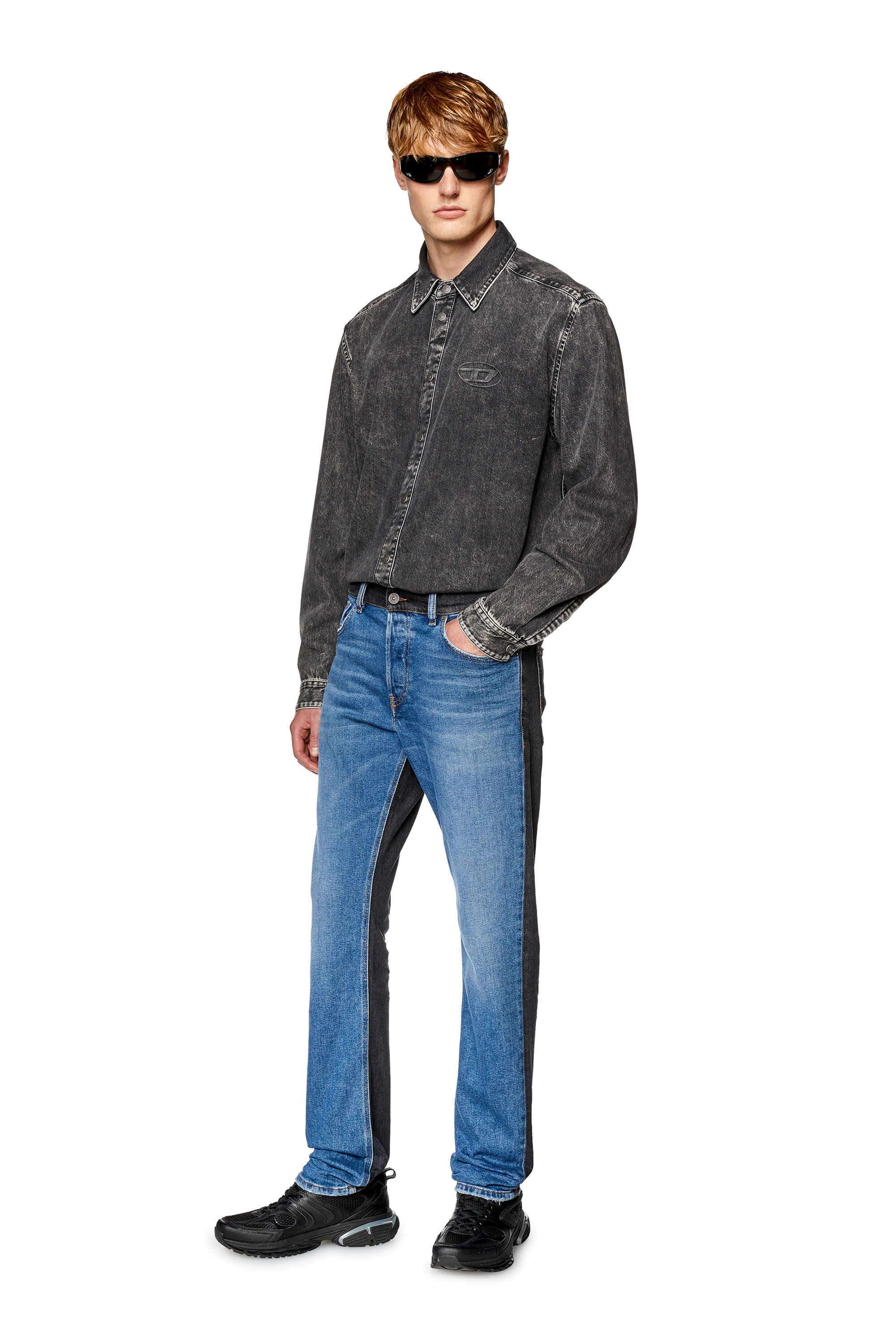 Diesel - Straight Jeans 1995 D-Sark 09H03, Medium blue - Image 4