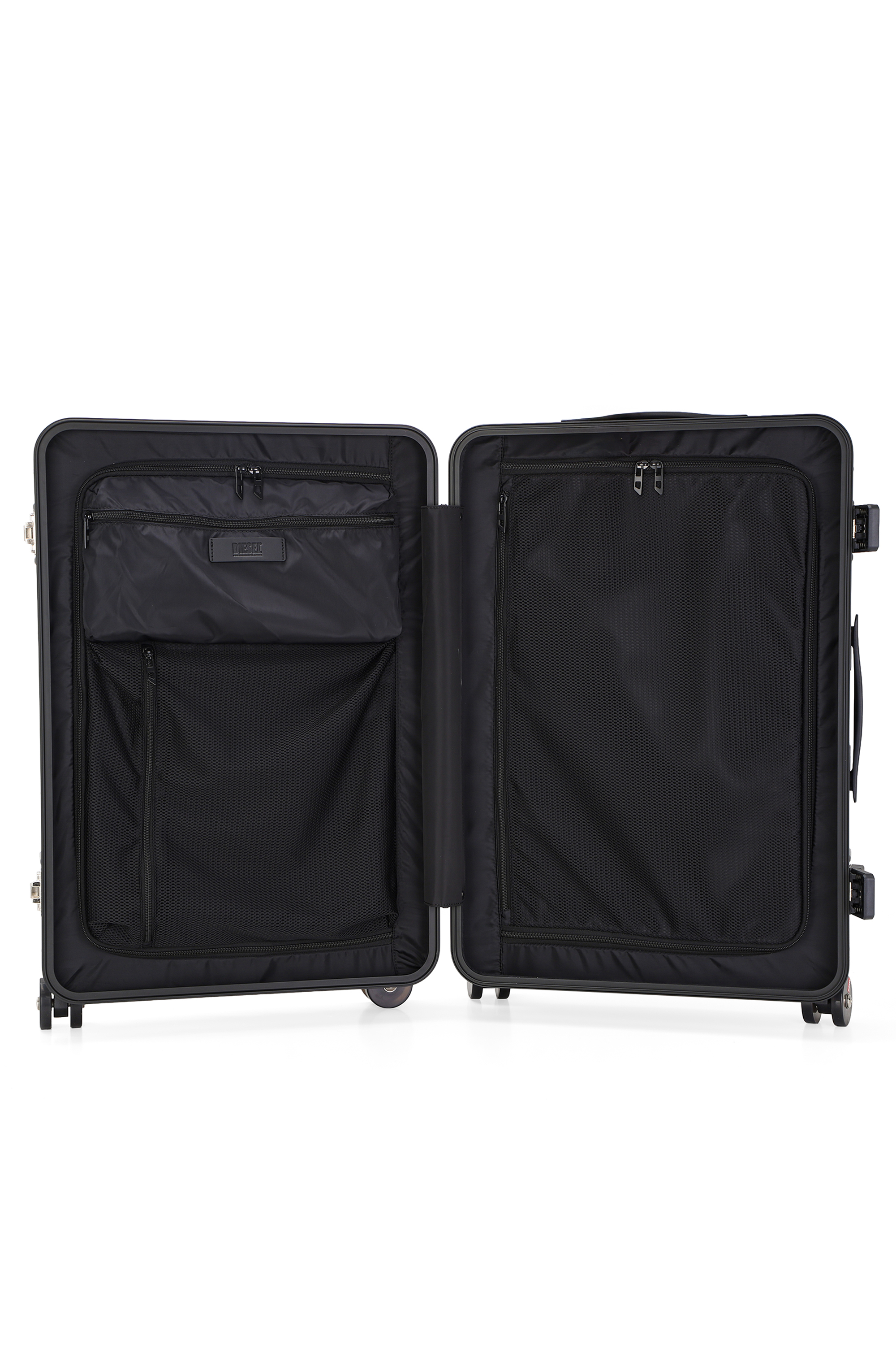 Diesel - DIESEL PC STRONG IMAGE TROLLEY- DSL003, Unisex's Rugged carry‑on suitcase 24" in Black - 3