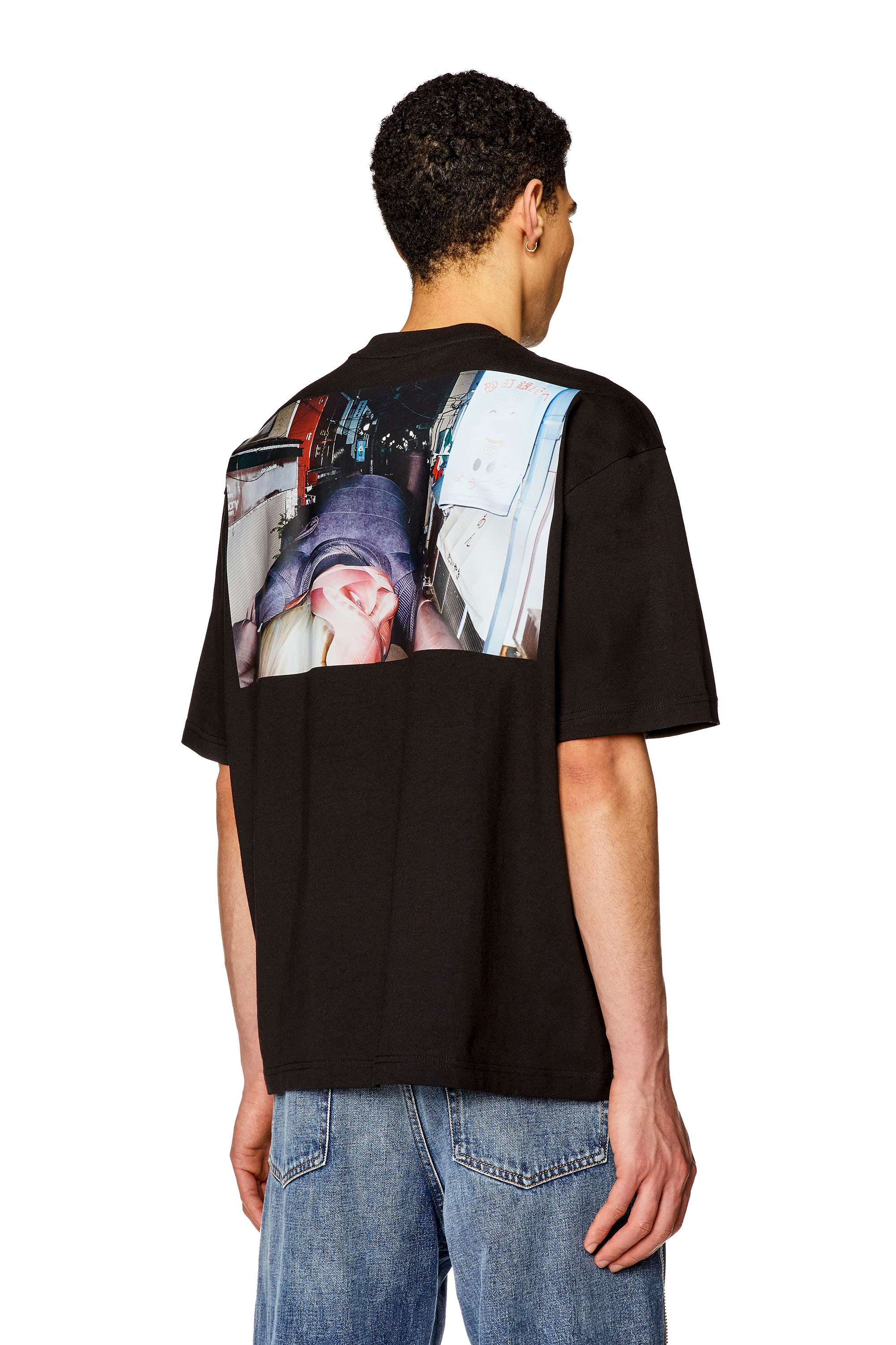 Diesel - T-WASH-L3, Black - Image 4