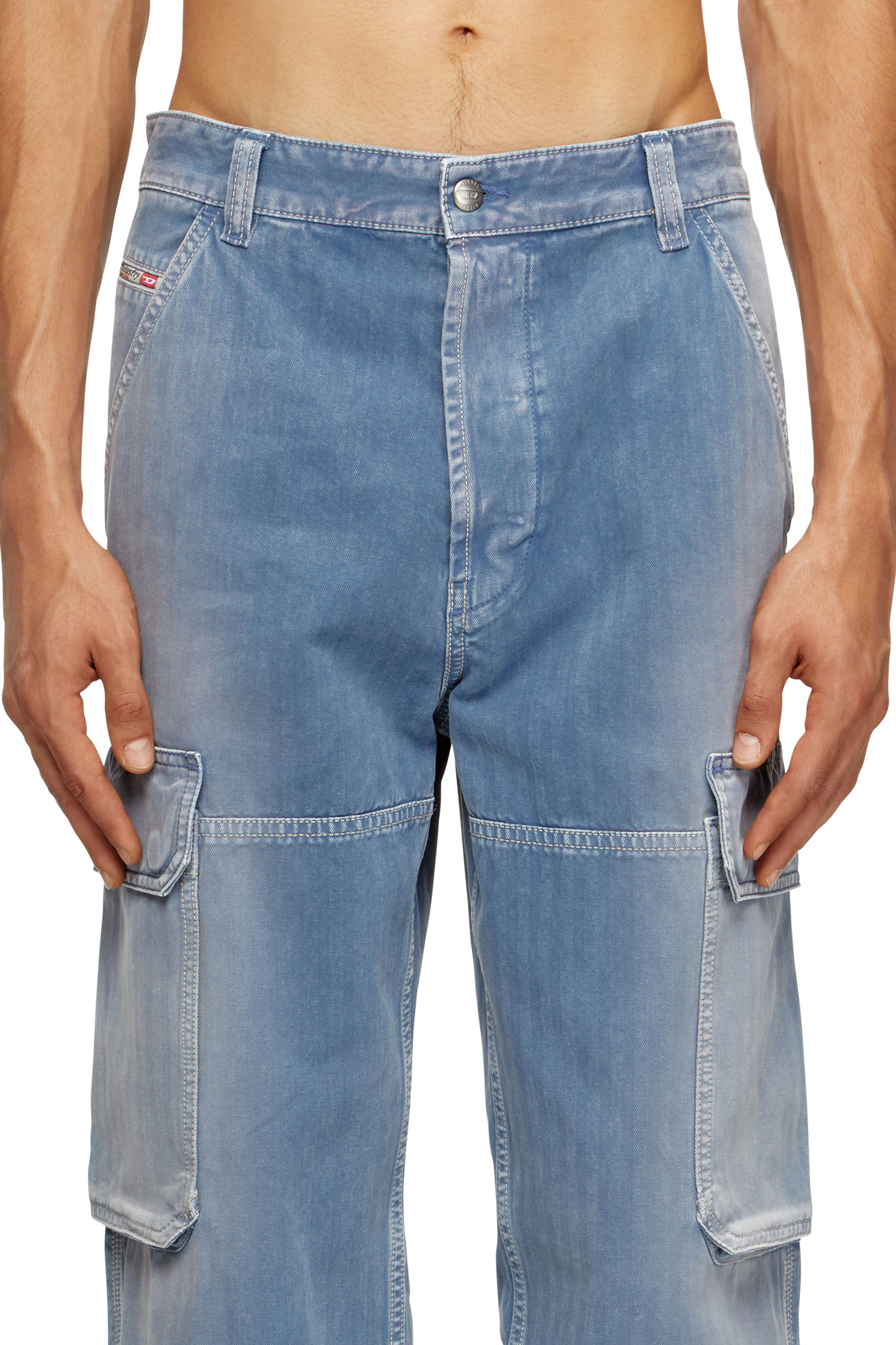 Diesel - Man's Regular Jeans D-Uty 09M93, Blue - 5