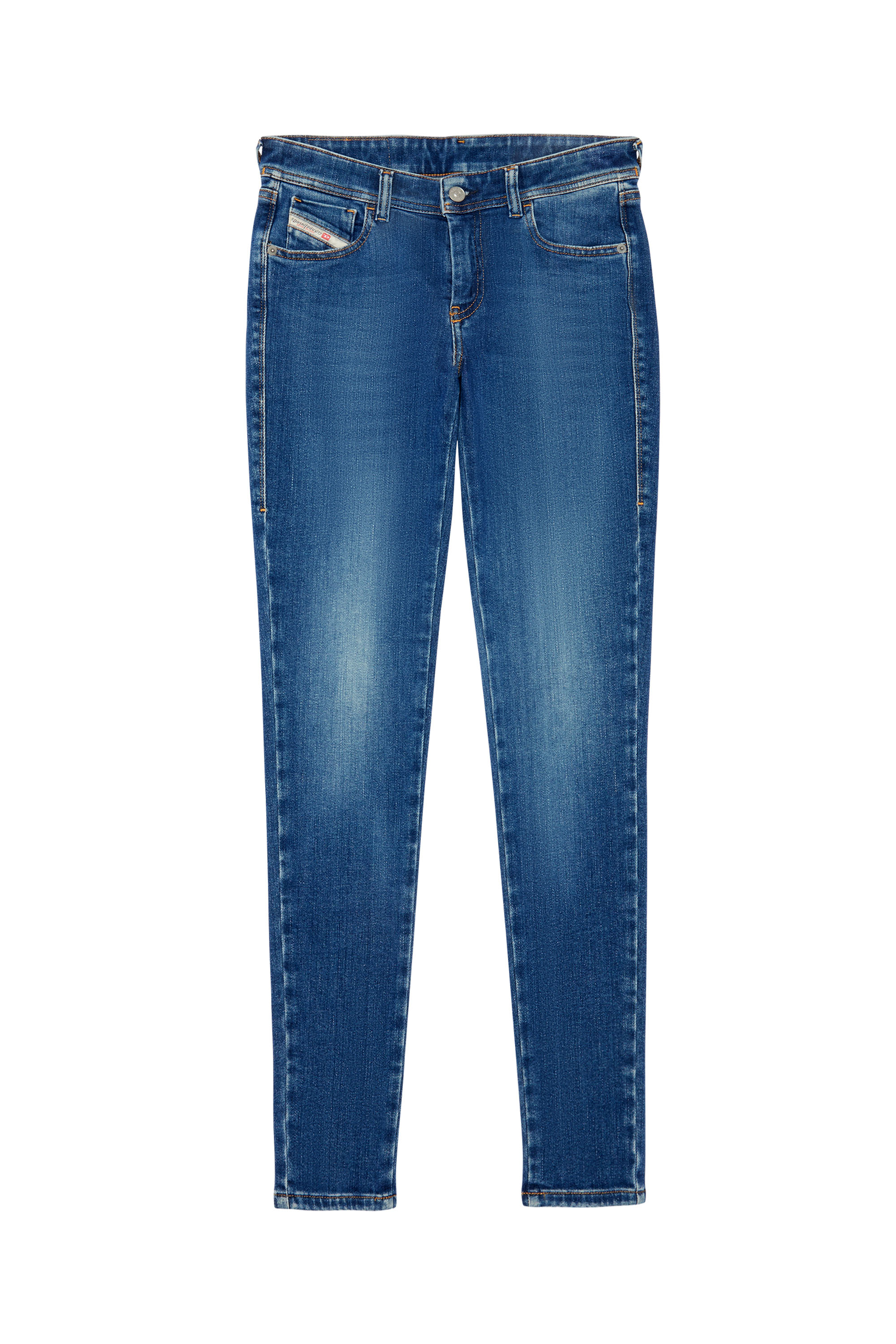 Diesel - Super skinny Jeans 2018 Slandy-Low 09C21, Medium blue - Image 6