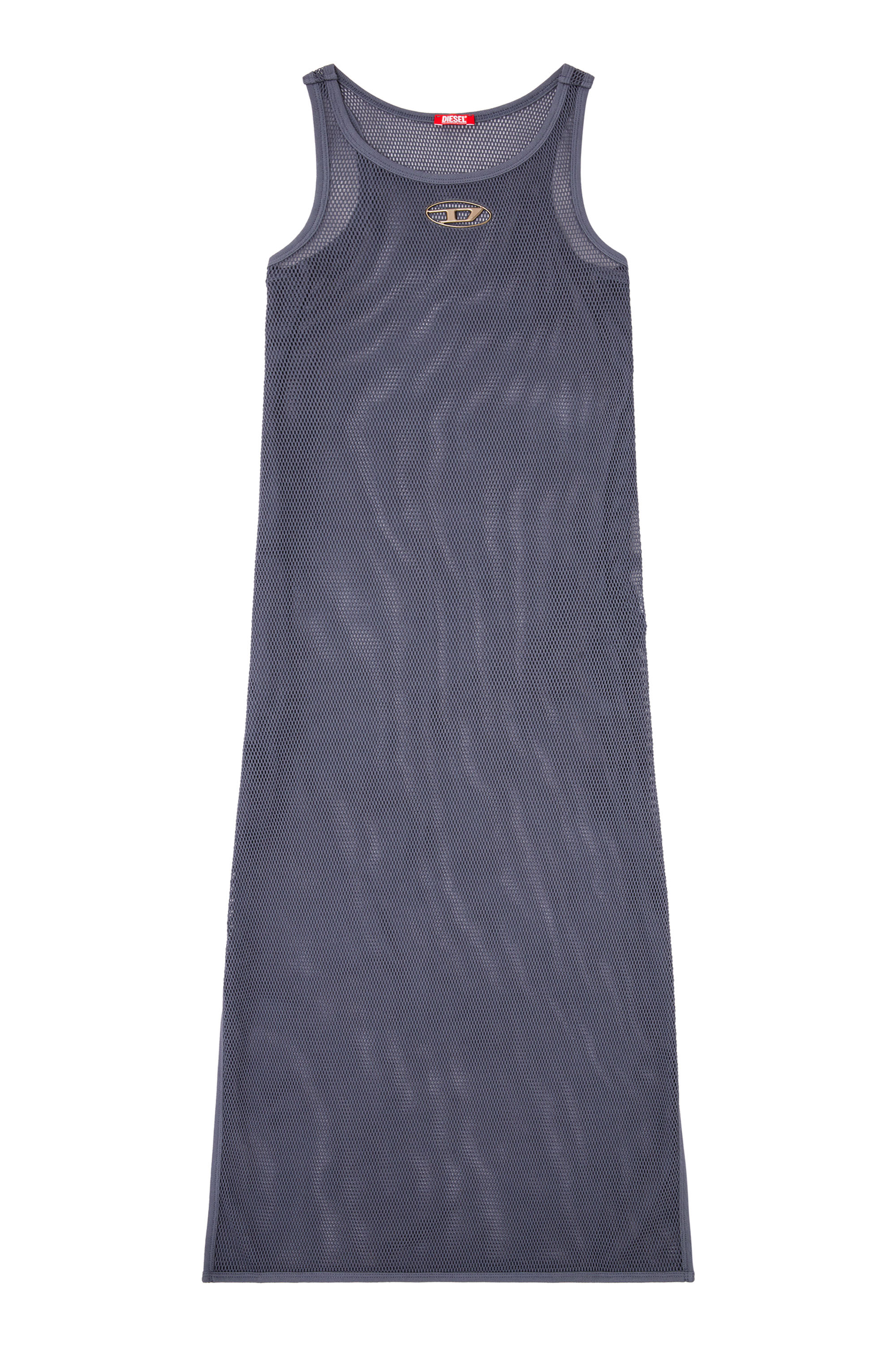Diesel - JENNIFER-UTLT, Woman's Mesh beach cover-up in Grey - 4