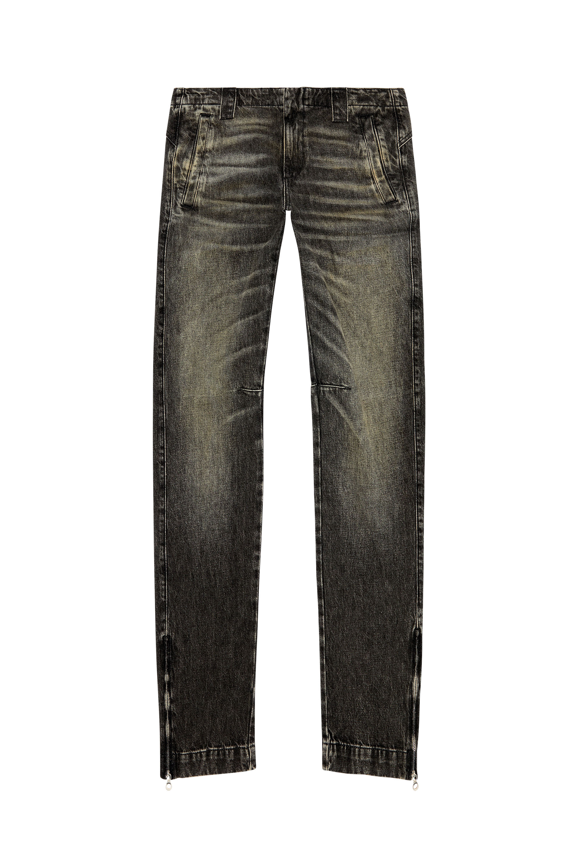 Diesel - Straight Jeans D-Gene 0GHAA, Black/Dark grey - Image 5