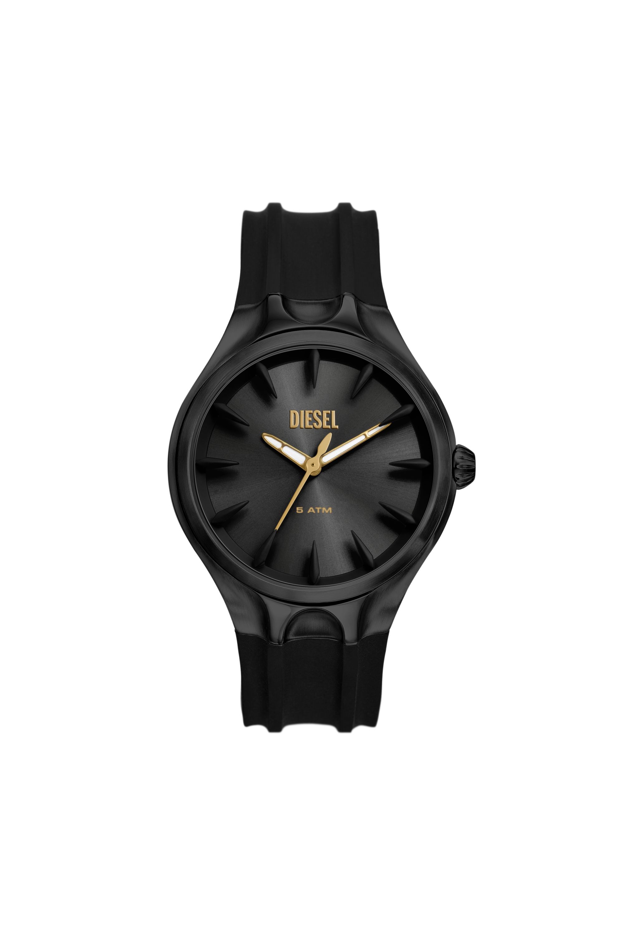 Diesel - DZ2217, Man's Streamline Silicone Watch in Black - 2