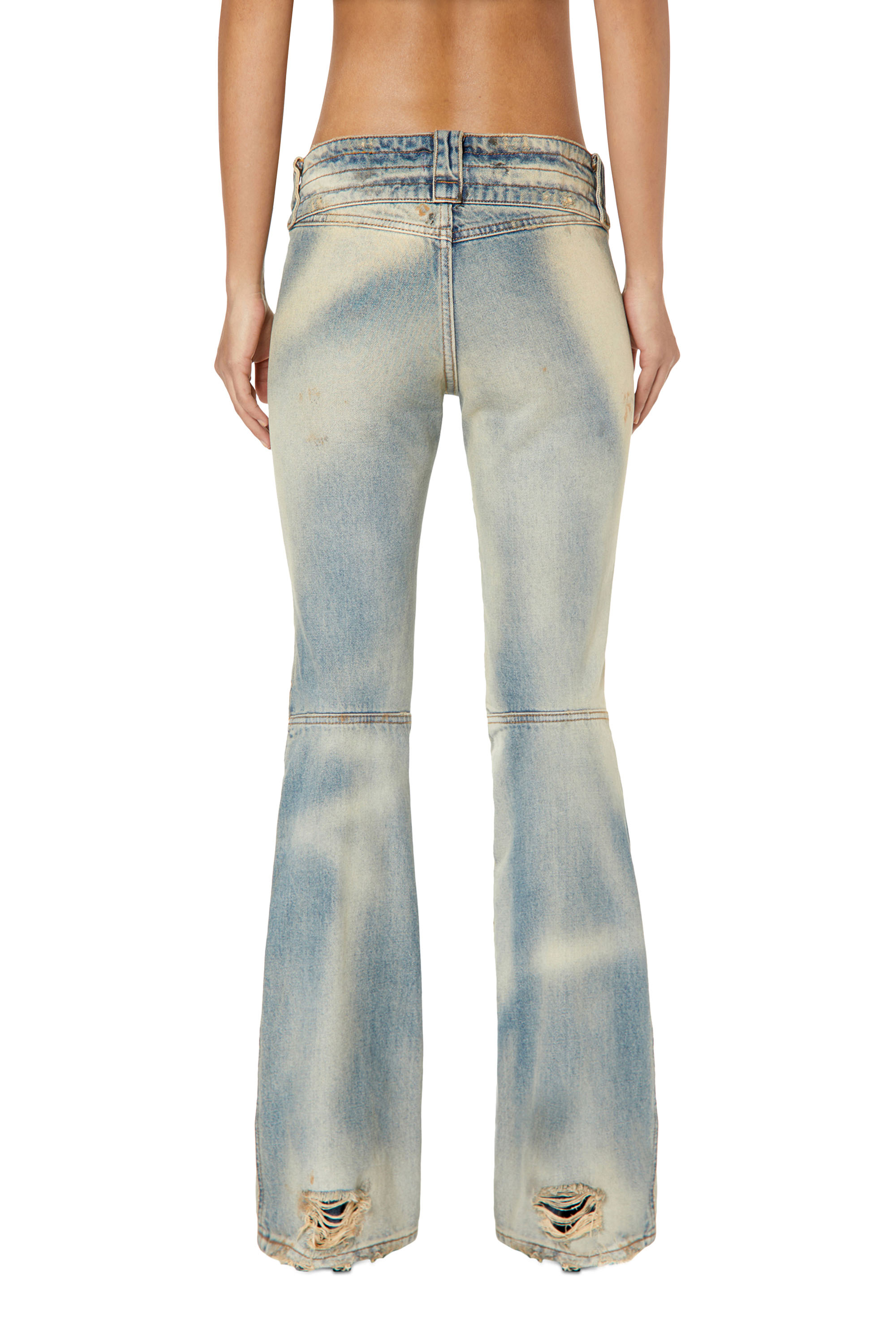 Diesel - Bootcut and Flare Jeans Belthy 0ENAF, Light Blue - Image 2