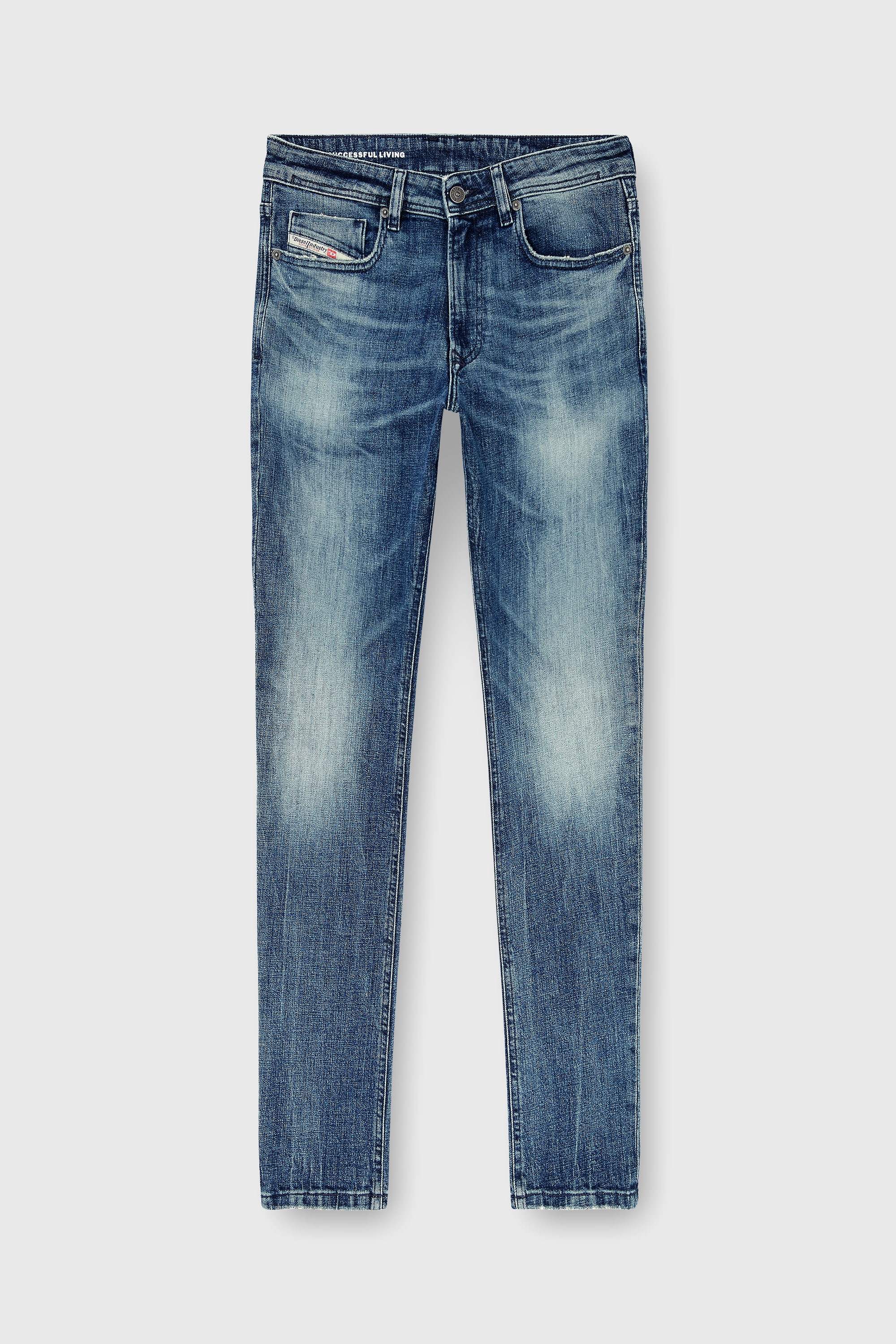 Diesel - Man's Skinny Jeans 1979 Sleenker 0KBBE, Medium blue - 6