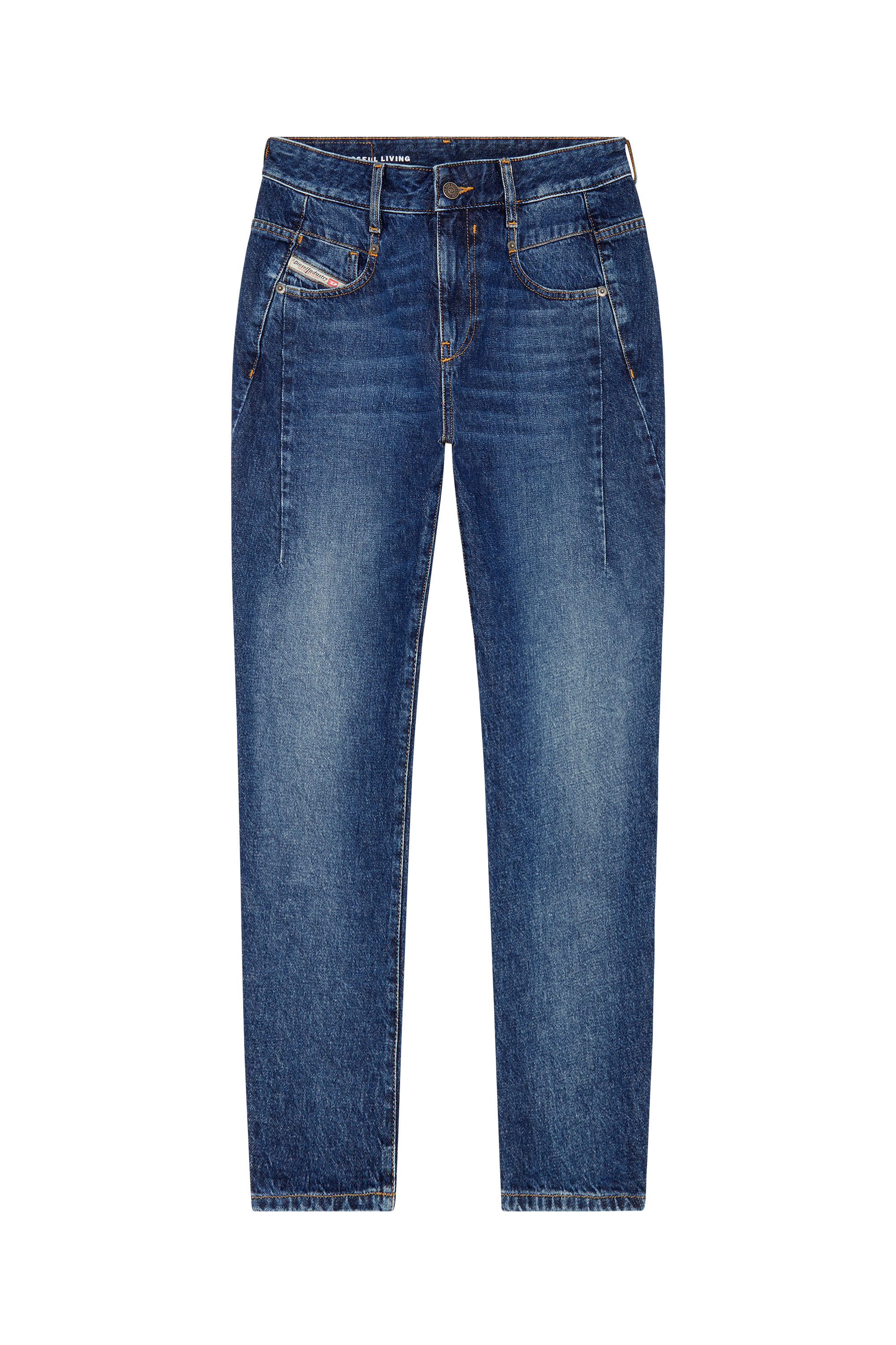 Diesel - Woman's Boyfriend Jeans Fayza 09F35, Medium blue - 2