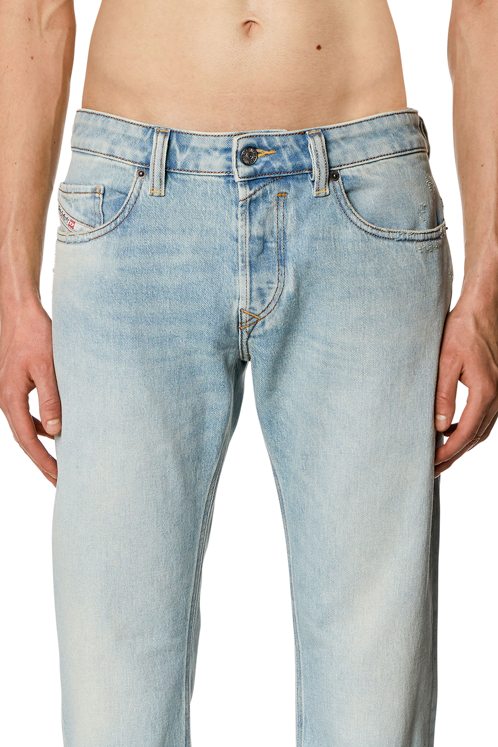 Regular Jeans Safado 09H41, Light Blue Diesel - Man's Regular Jeans Safado 09H41, Light Blue - 5