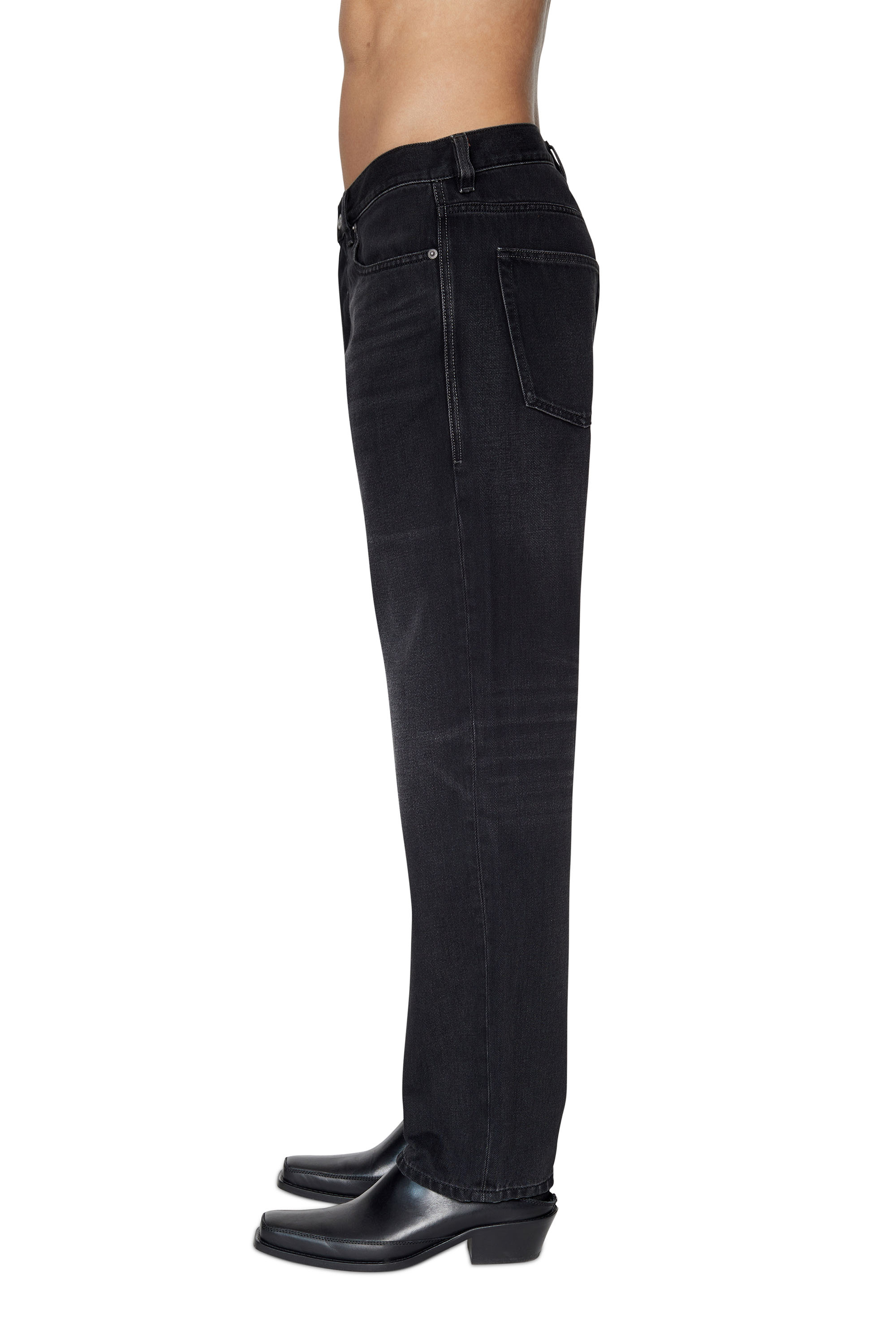 Diesel - Straight Jeans 2010 D-Macs 09B88, Black/Dark grey - Image 4