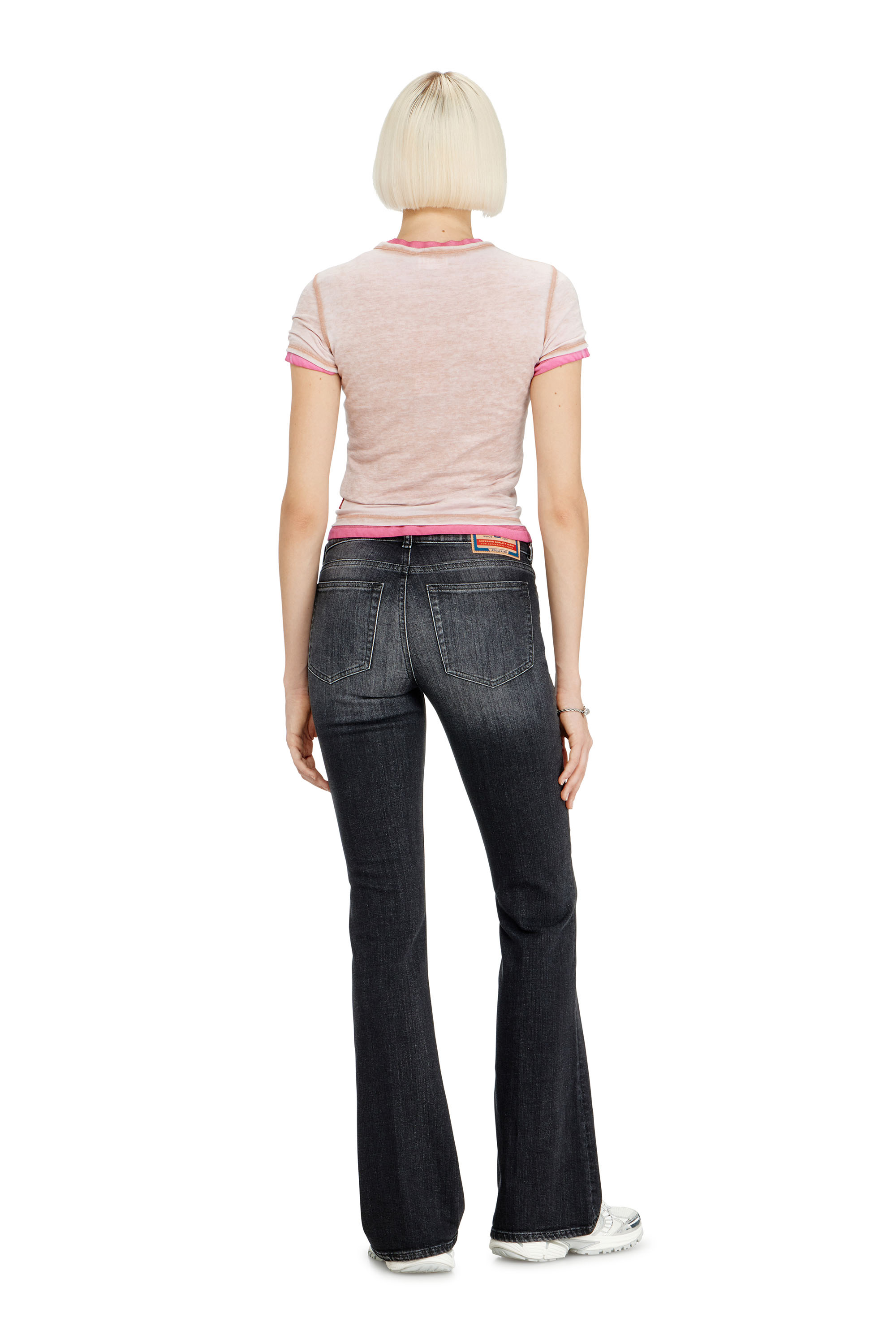 Diesel - Woman's Bootcut Jeans 1969 D-Ebbey 09L98, Black/Dark grey - 3