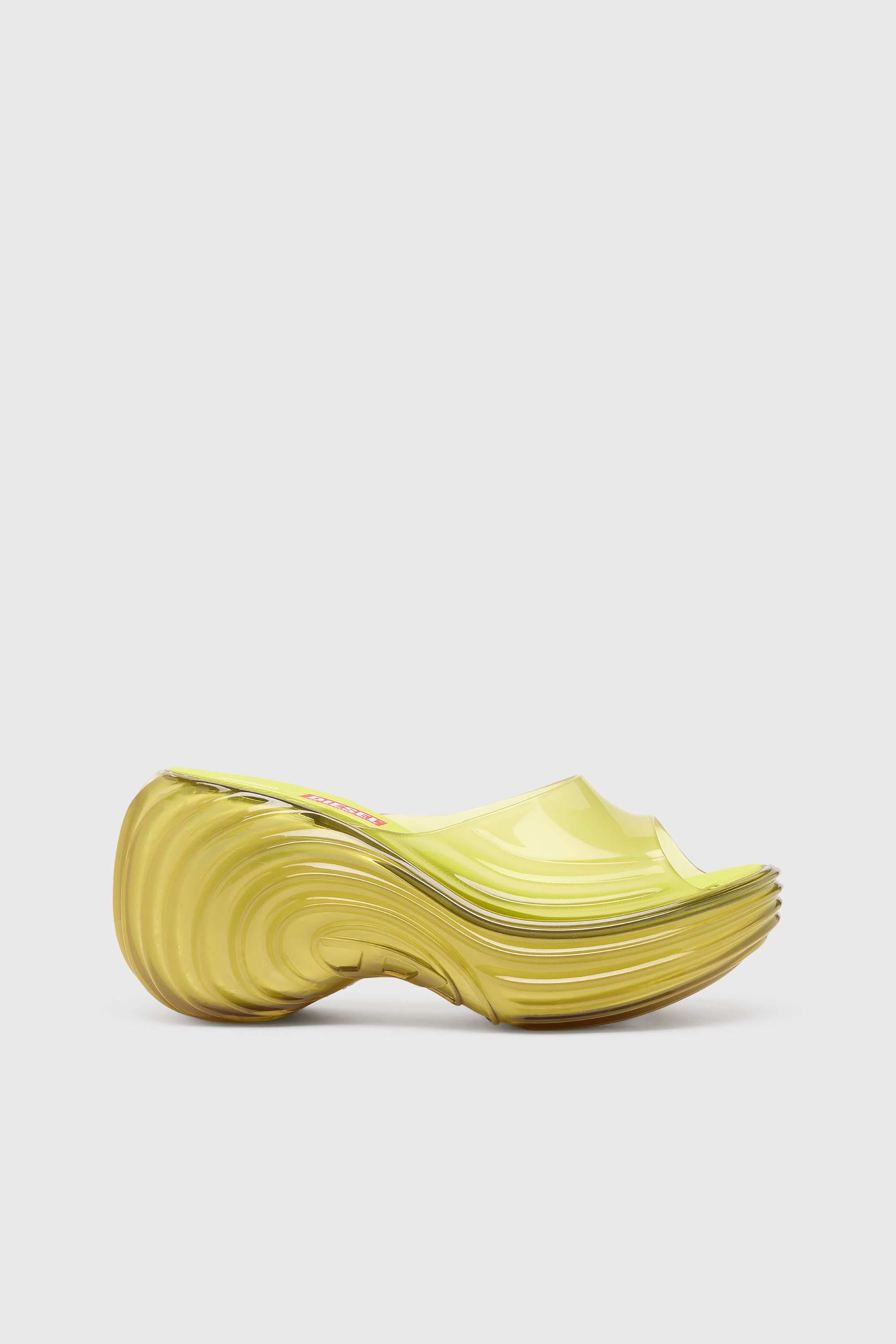 Diesel - MELISSA QUANTUM PLATFORM, Woman's Platform mule in Melflex&reg; in Yellow - 2