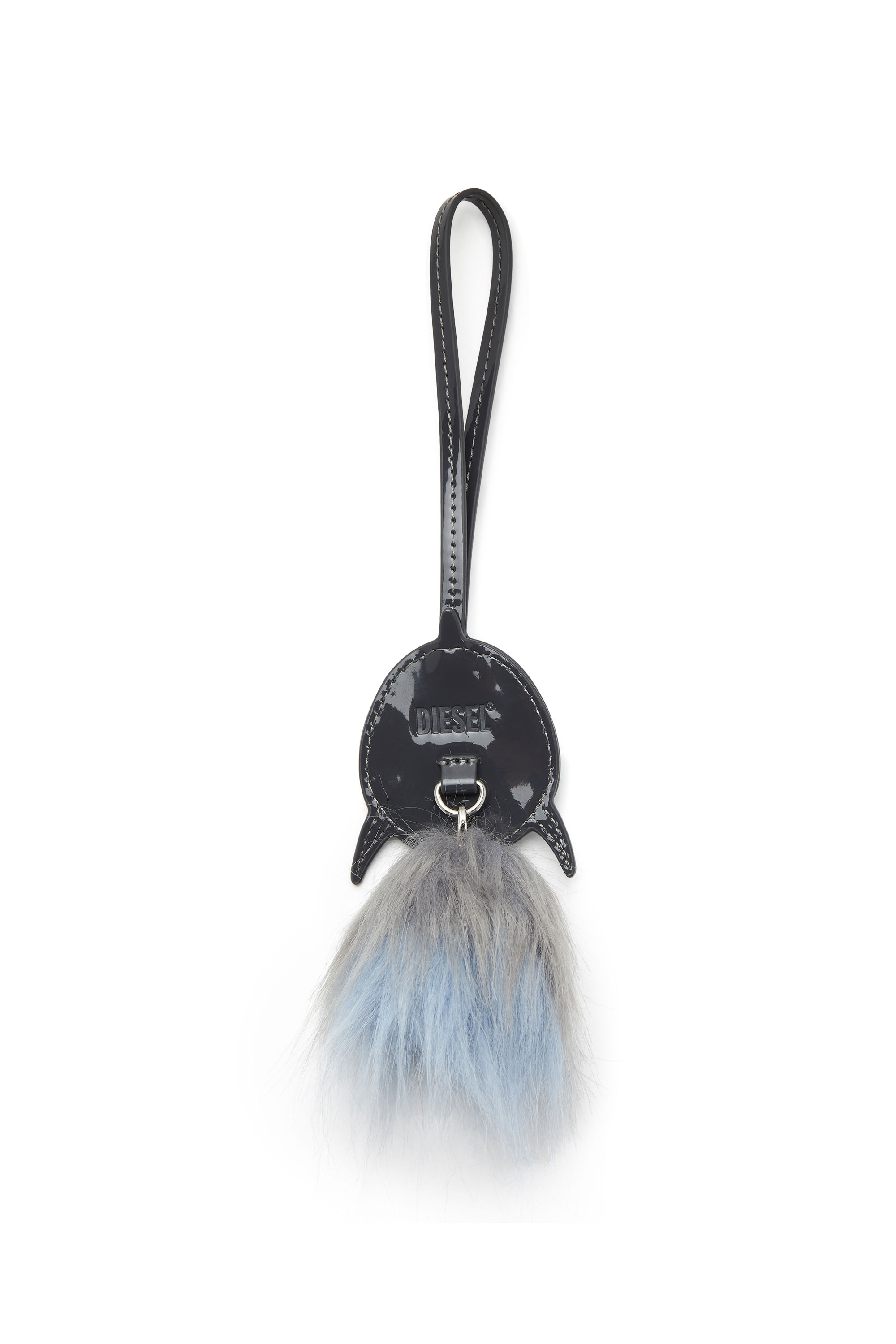 Diesel - FUR CHARMS II, Woman's Soft touch dolphin-shaped Charm in Azure - 2