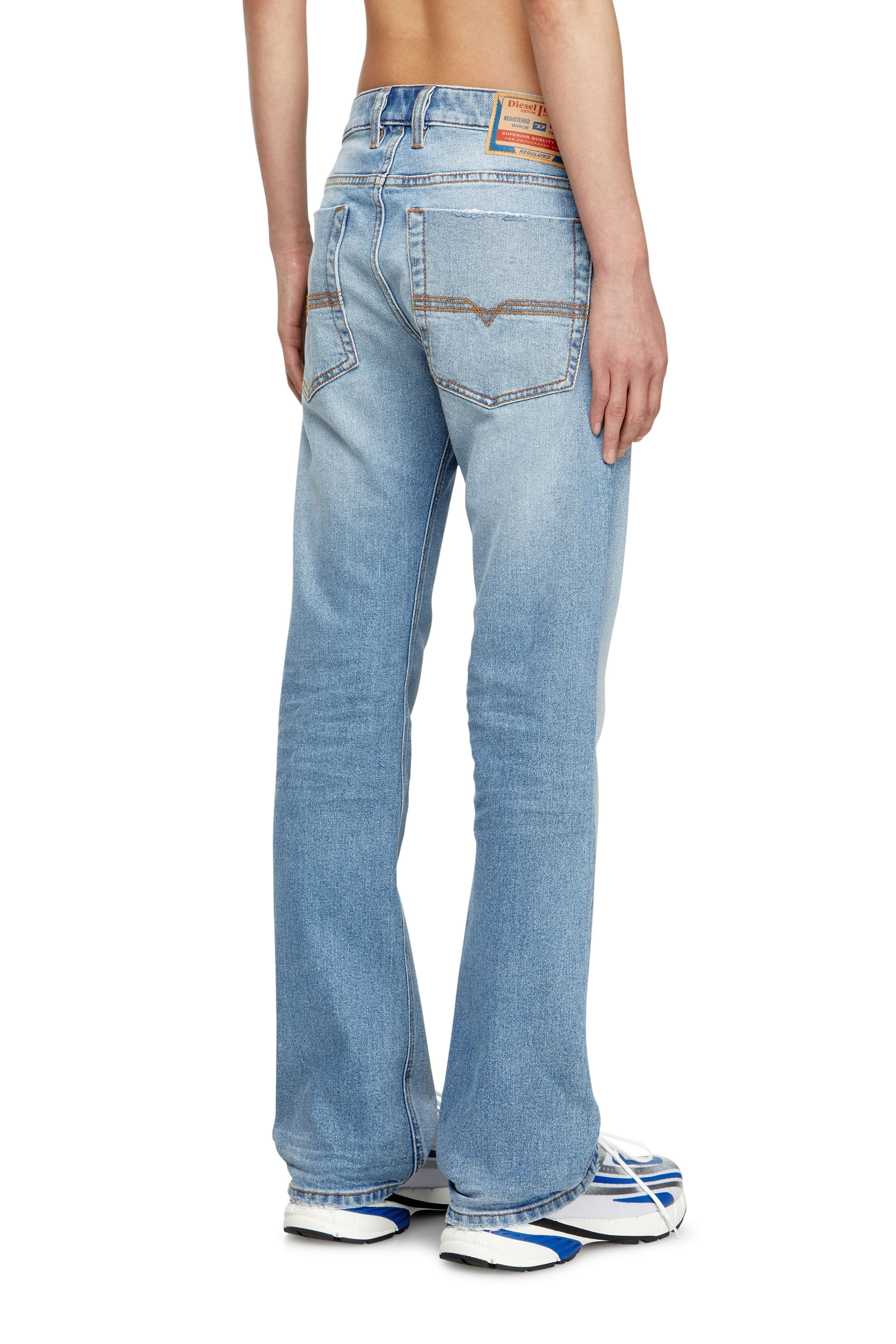 Bootcut Jeans 2007 Zatiny 0DBDV, Light Blue Diesel - Man's Bootcut Jeans 2007 Zatiny 0DBDV, Light Blue - 4