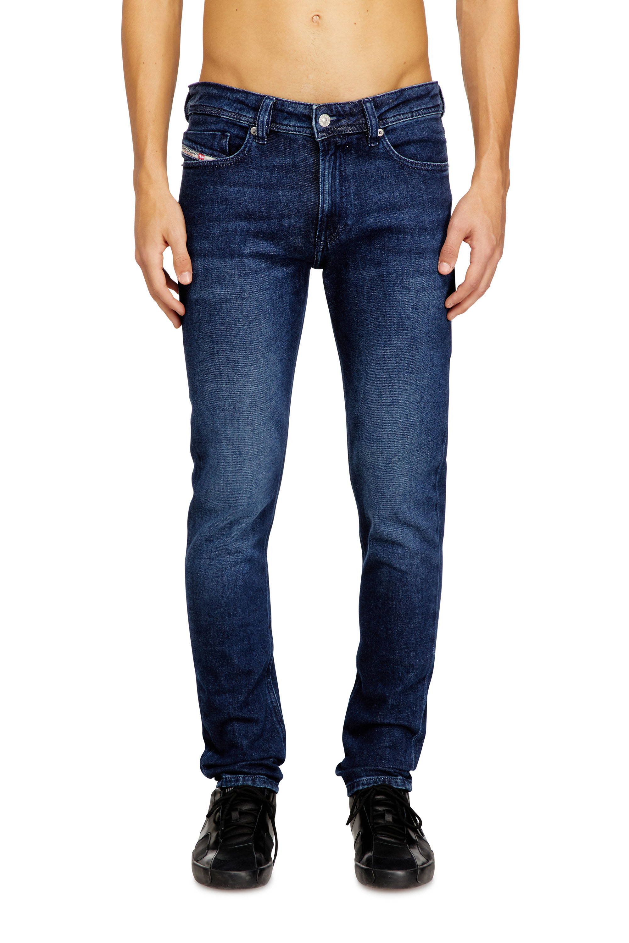 Diesel - Man's Skinny Jeans 1979 Sleenker 0ADBF, Dark Blue - 2