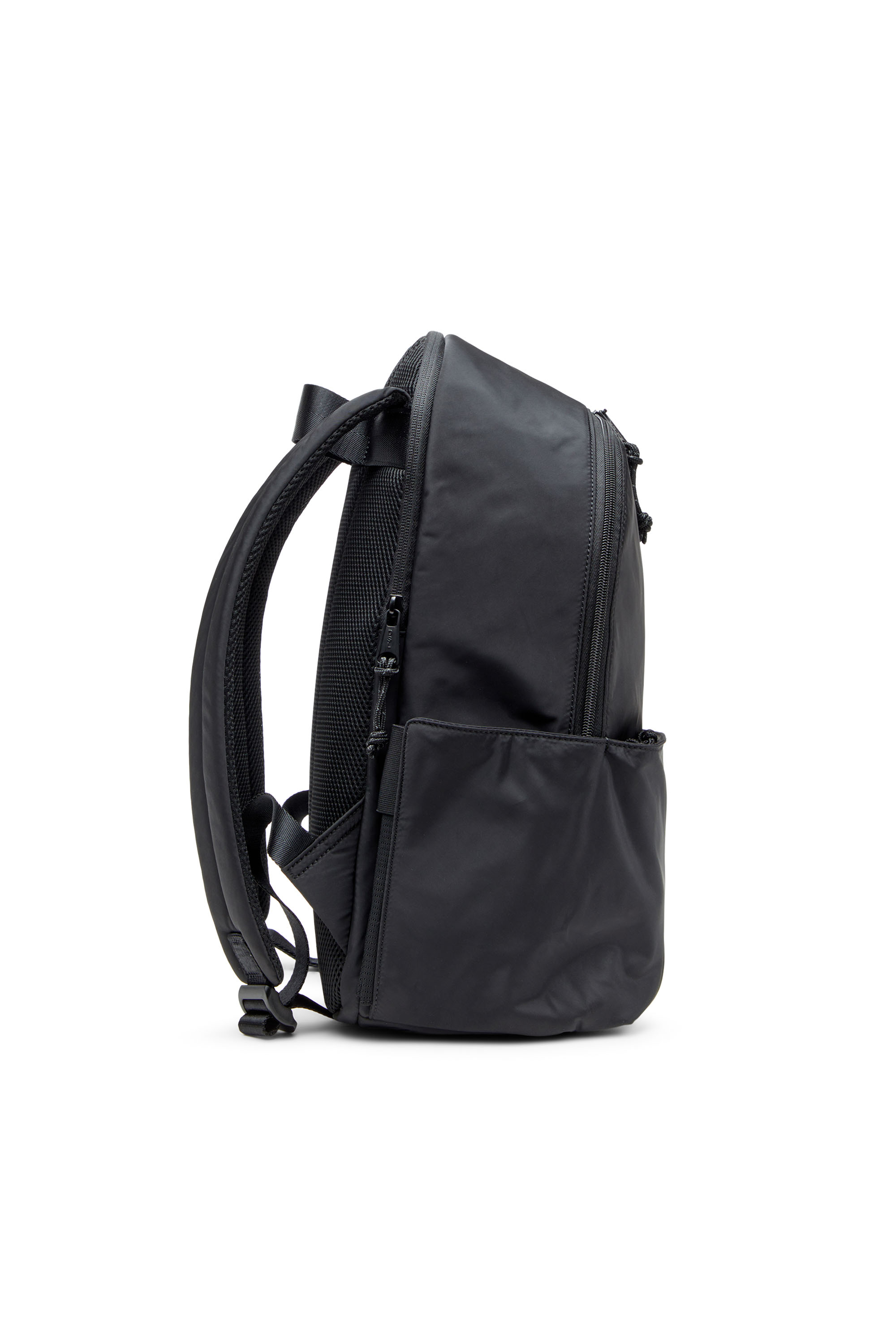 Diesel - D-PACK BACKPACK X, Man's D-Pack-Backpack in satin-touch fabric in Black - 4