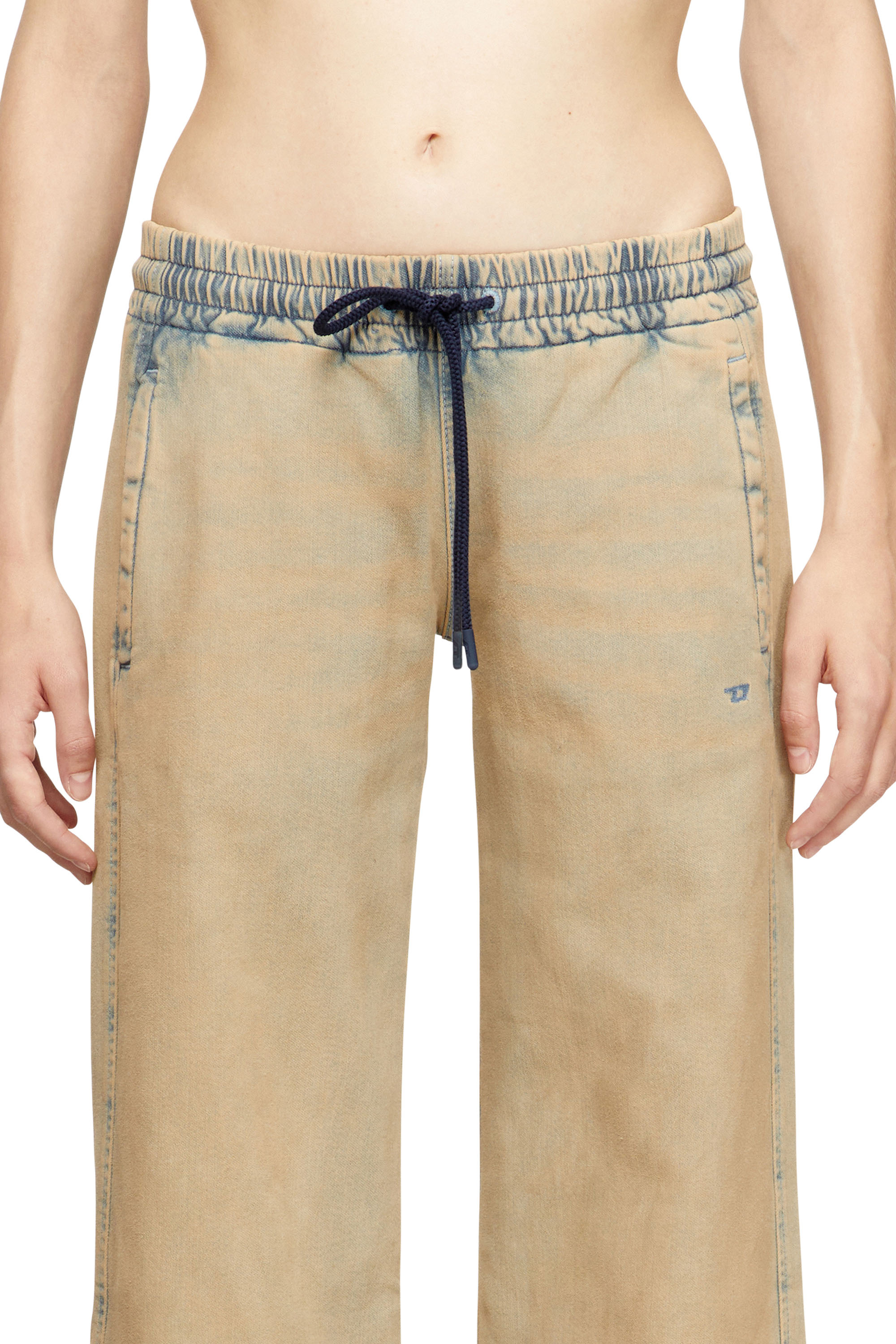 Relaxed 2078 D-Ainty Joggjeans® 09M33, Blue/Beige Diesel - Woman's Relaxed 2078 D-Ainty Joggjeans® 09M33, Blue/Beige - 5