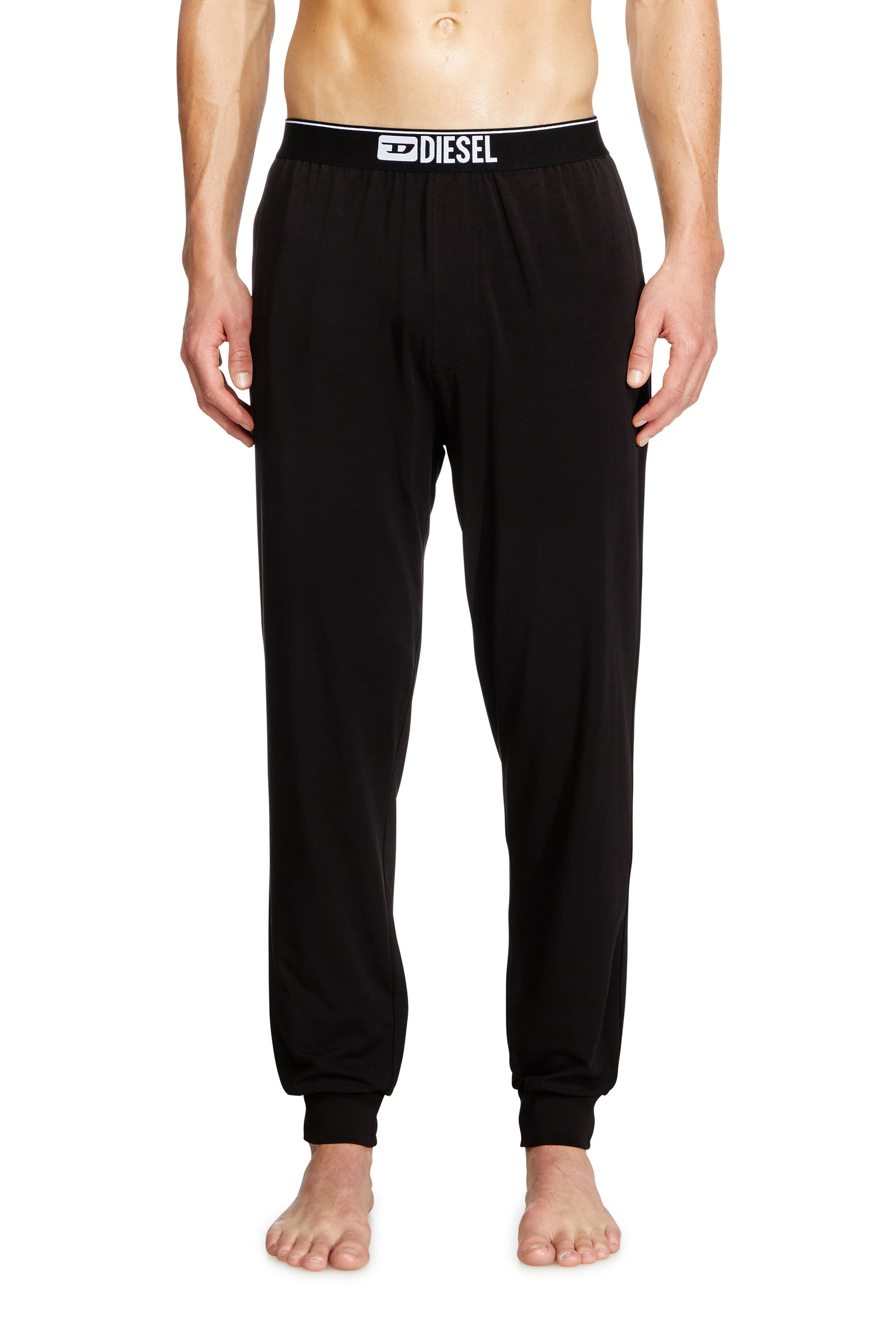 Diesel - JULIO-D-BOX, Man's Denim Division sweatpants in Black - 2