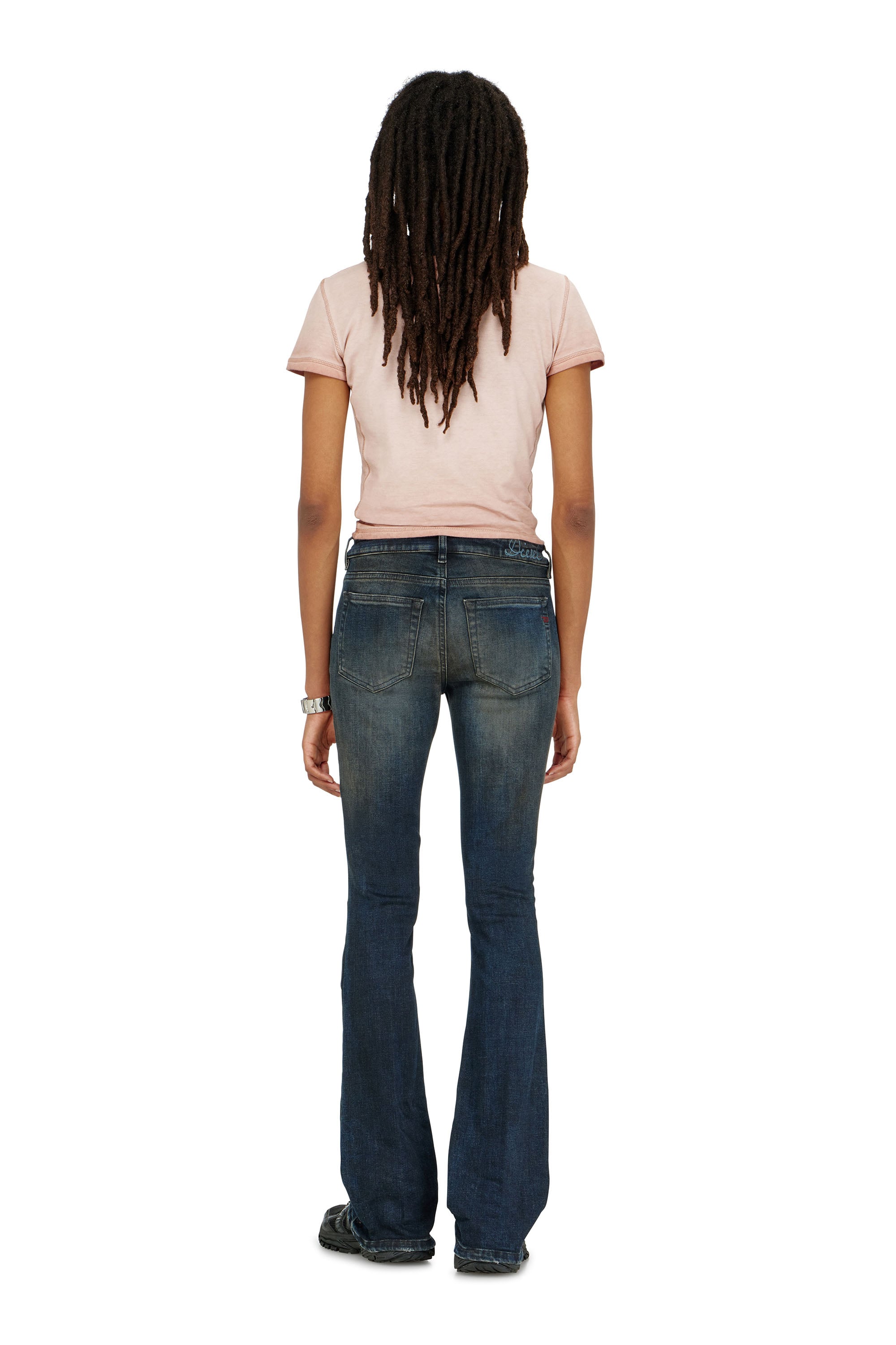 Diesel - Woman's Bootcut Jeans 1969 D-Ebbey 09P69, Dark Blue - 3