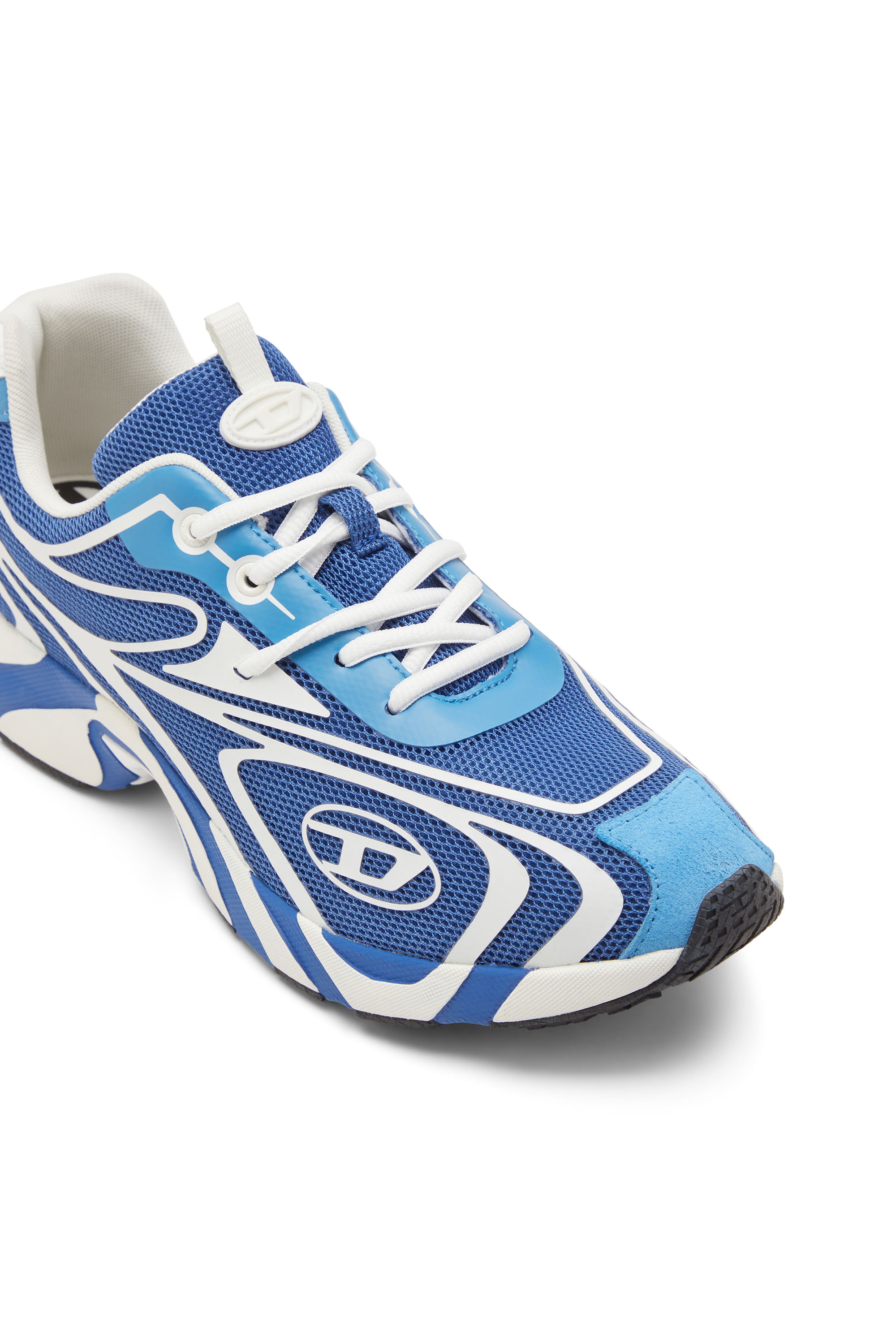S-D-VIT'S 500 LOW, Blue/White Diesel - S-D-VIT'S 500 LOW, Man's S-D-Vit - Lace-up sneakers in Blue/White - 6