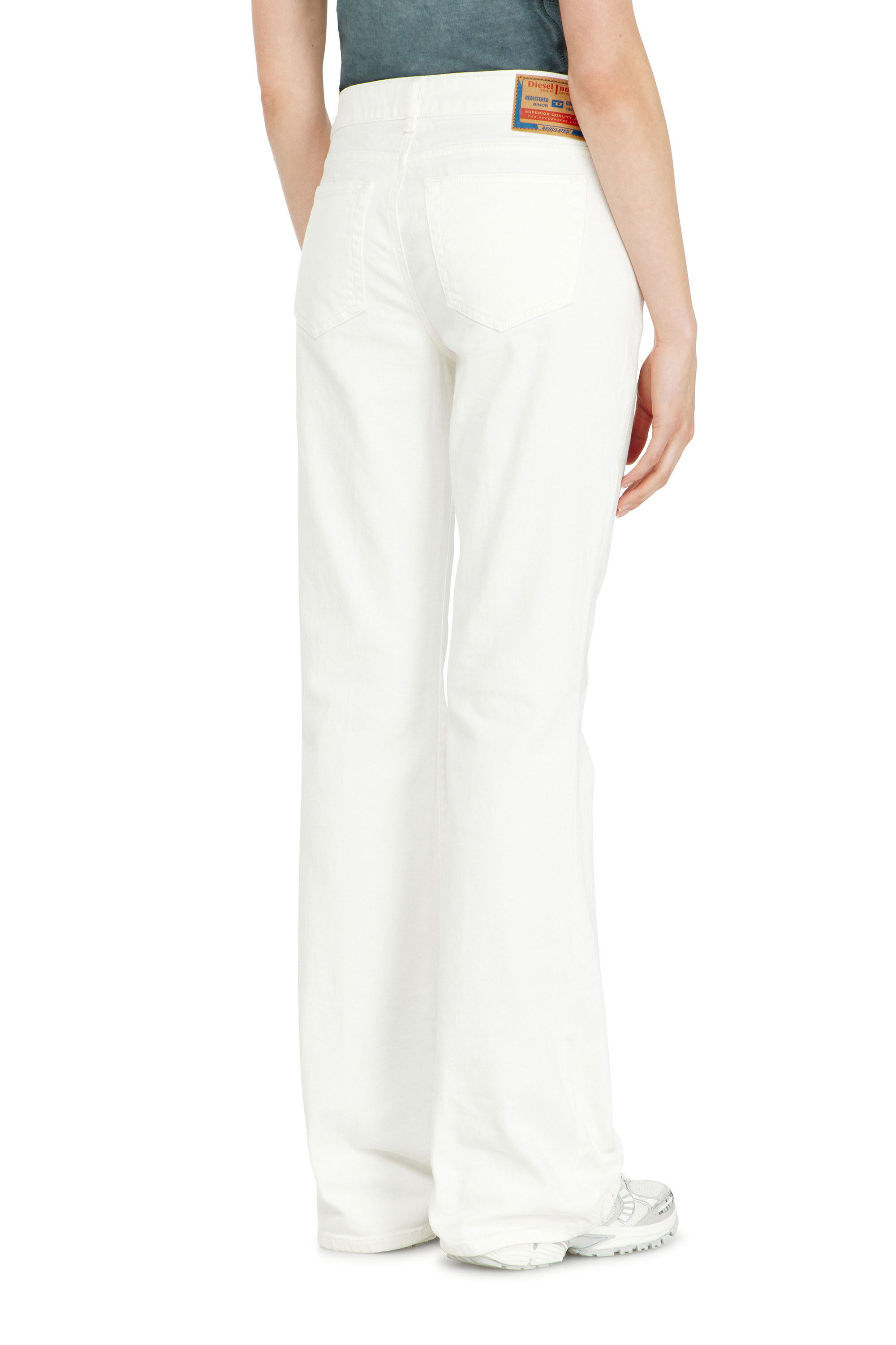 Diesel - Woman's Bootcut Jeans 1969 D-Ebbey 09D63, White - 5