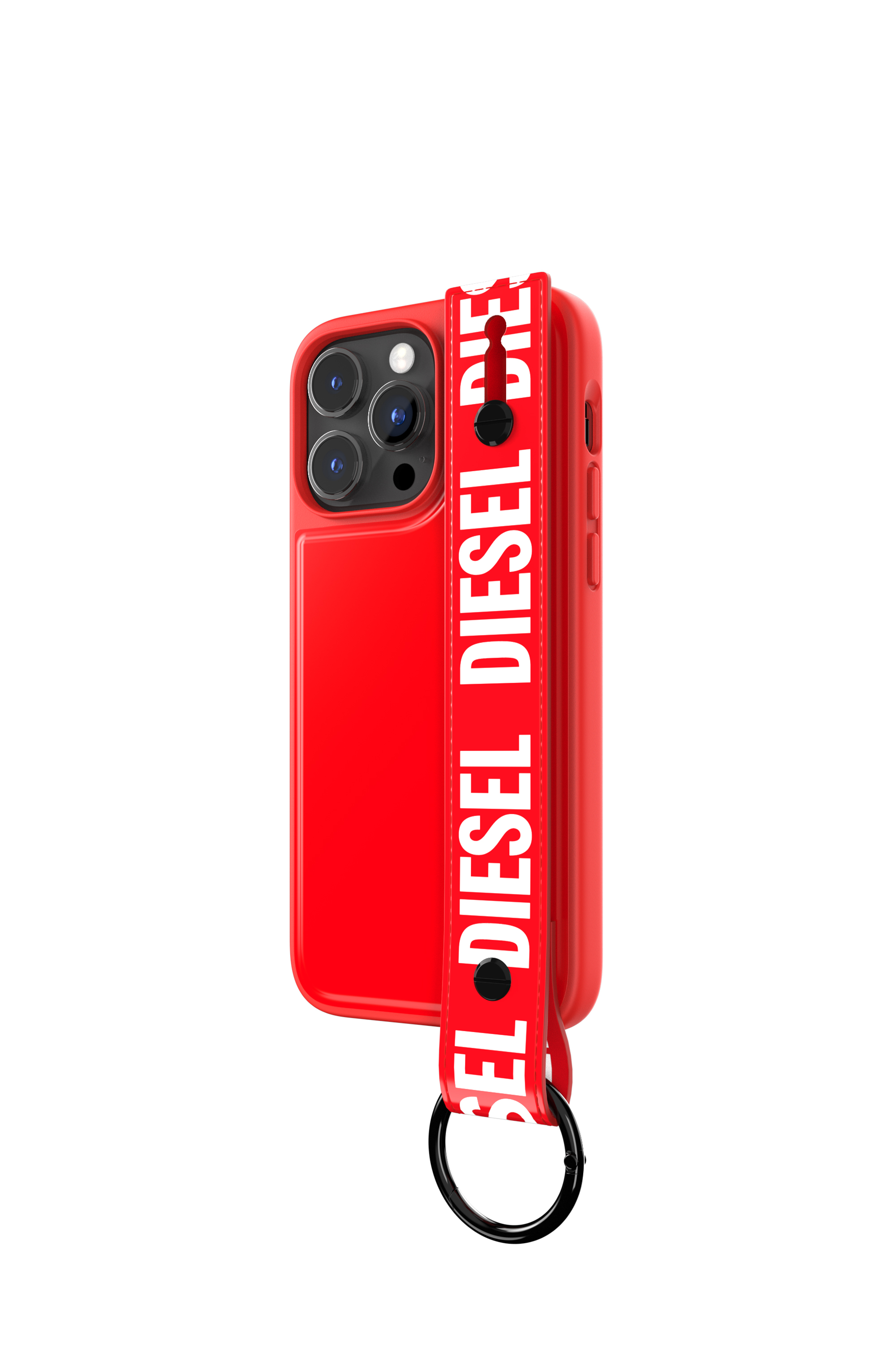 Diesel - 50288 MOULDED CASE, Unisex's Handstrap case for iPhone 14 Pro Max in Red - 4