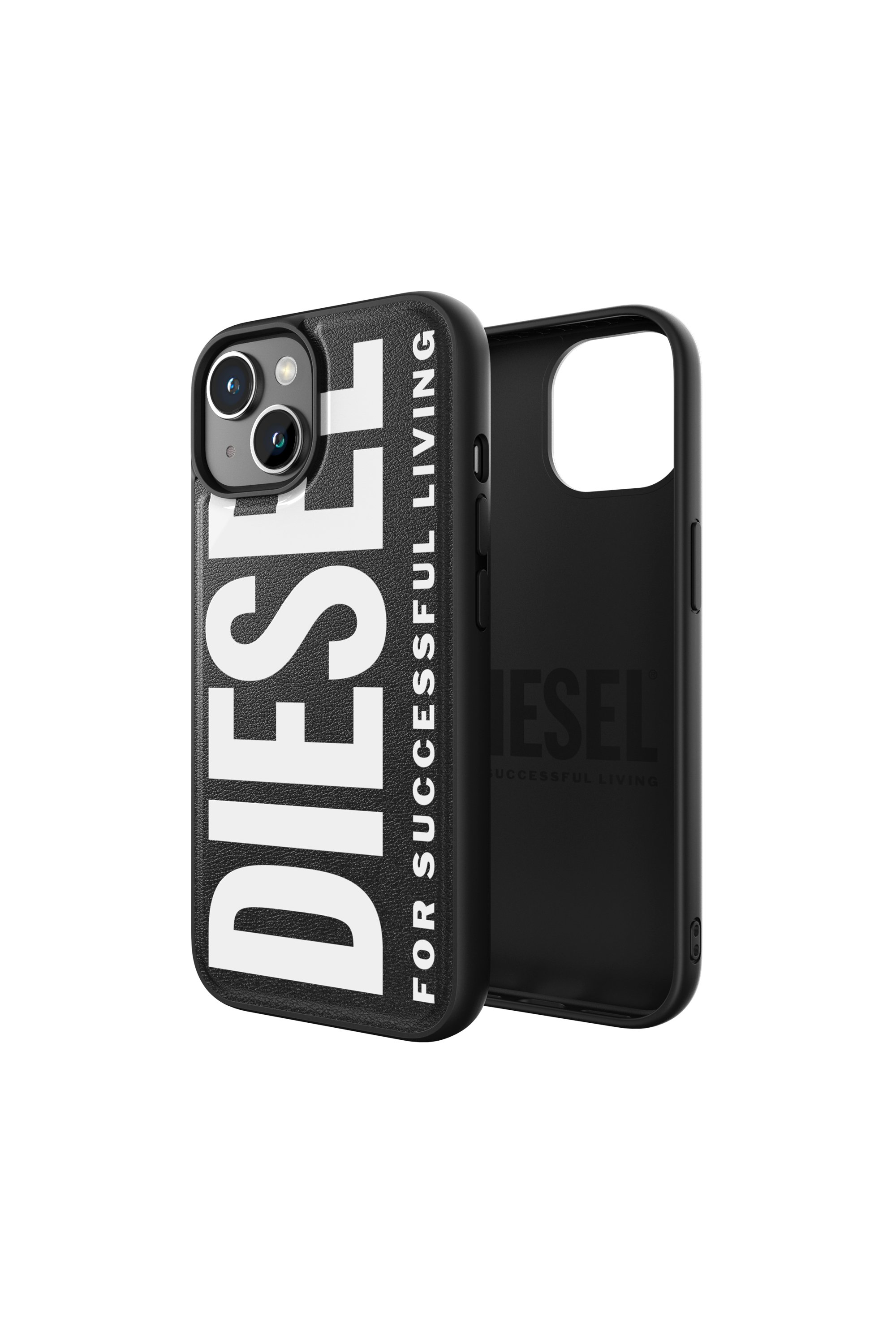 Diesel - 54165 MOULDED CASE, Unisex's Moulded case cover iP15 in Black - 1