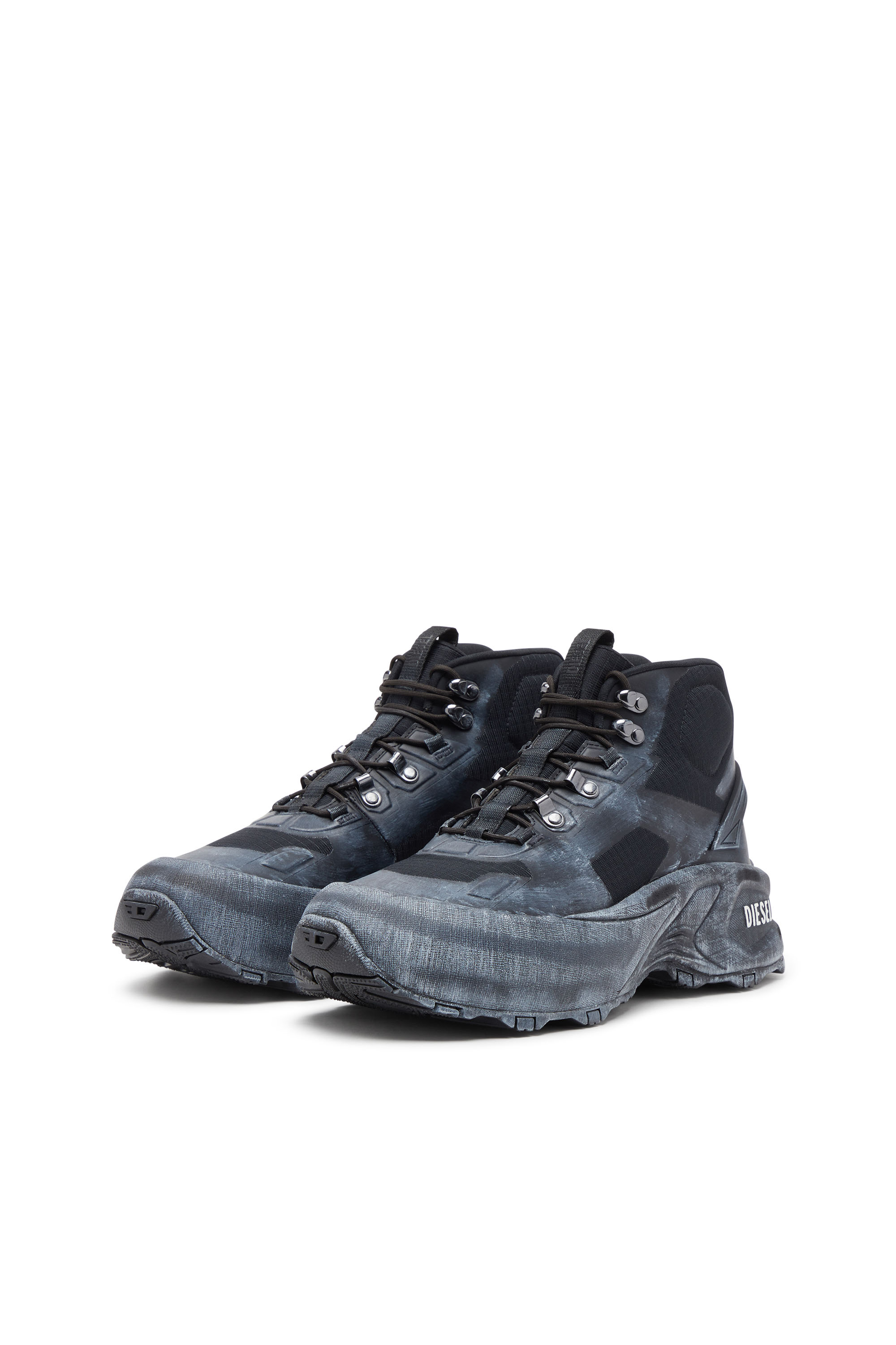 D-CAGE HIKING, Black Diesel - D-CAGE HIKING, Man's D-Cage Hiking - Sneakers in Black - 9