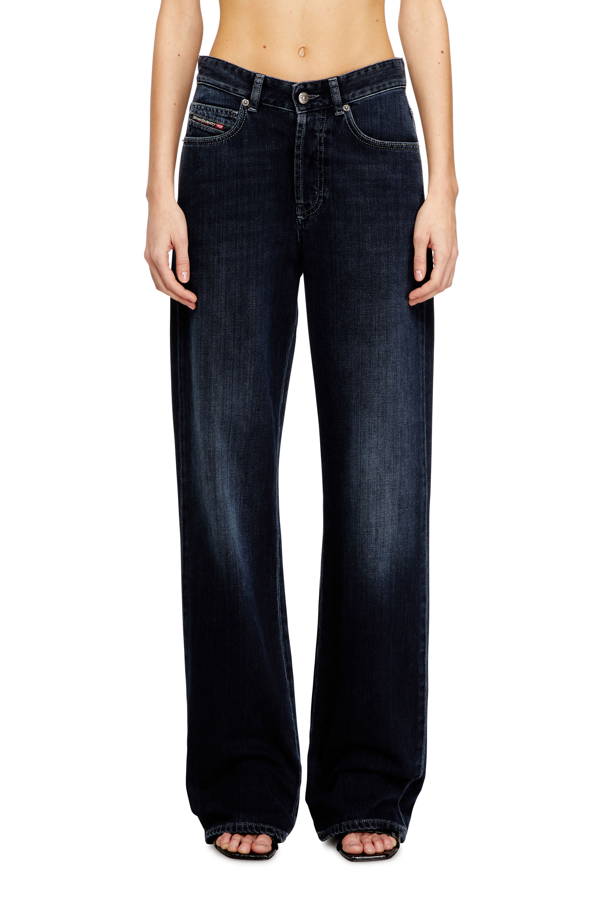 Diesel - Woman's Regular Jeans 1971 D-Sent 09Q19, Dark Blue - 1