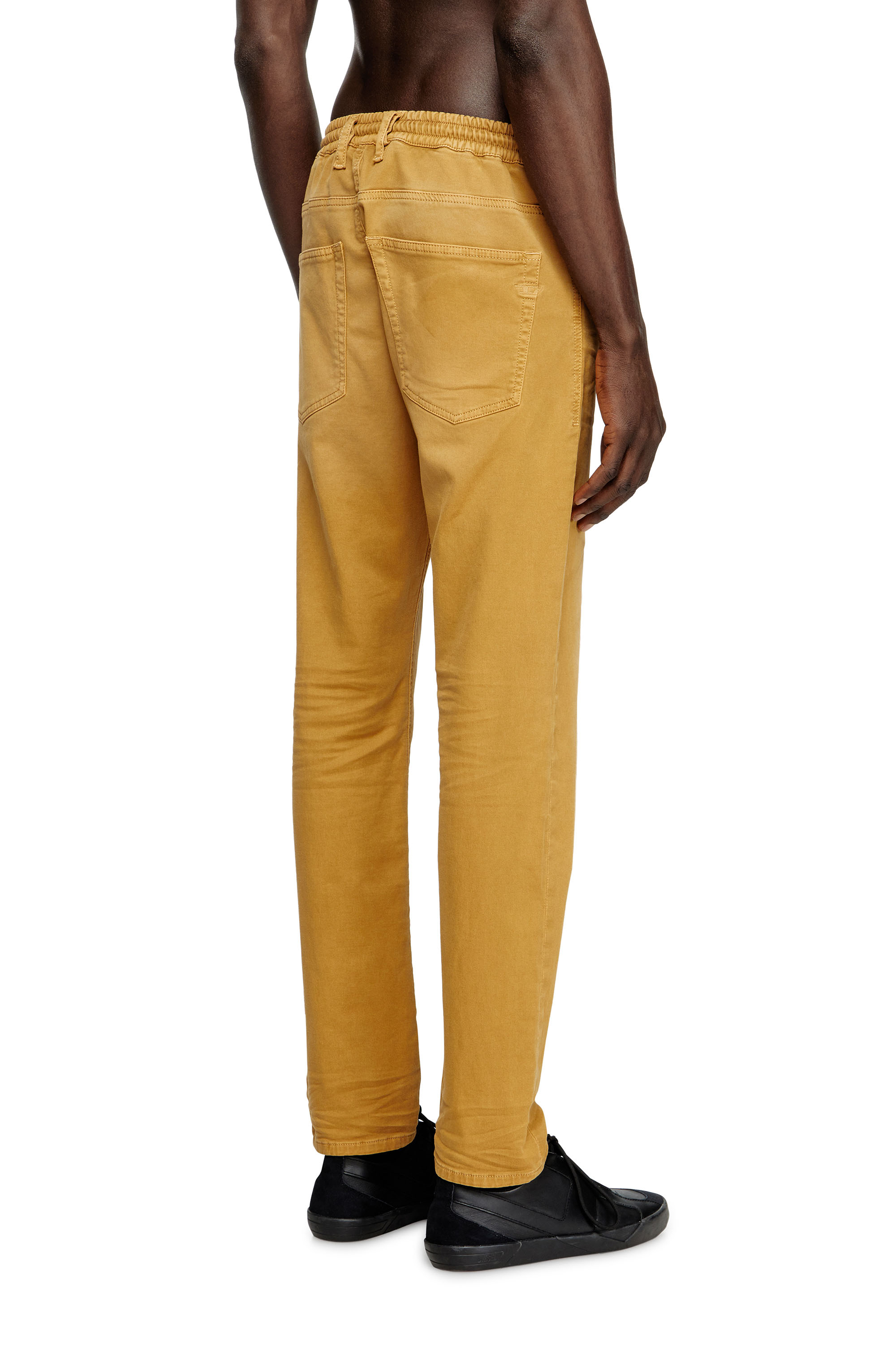 Diesel - Man's Regular 2032 D-Krooley Joggjeans® 0670M, Light Brown - 4